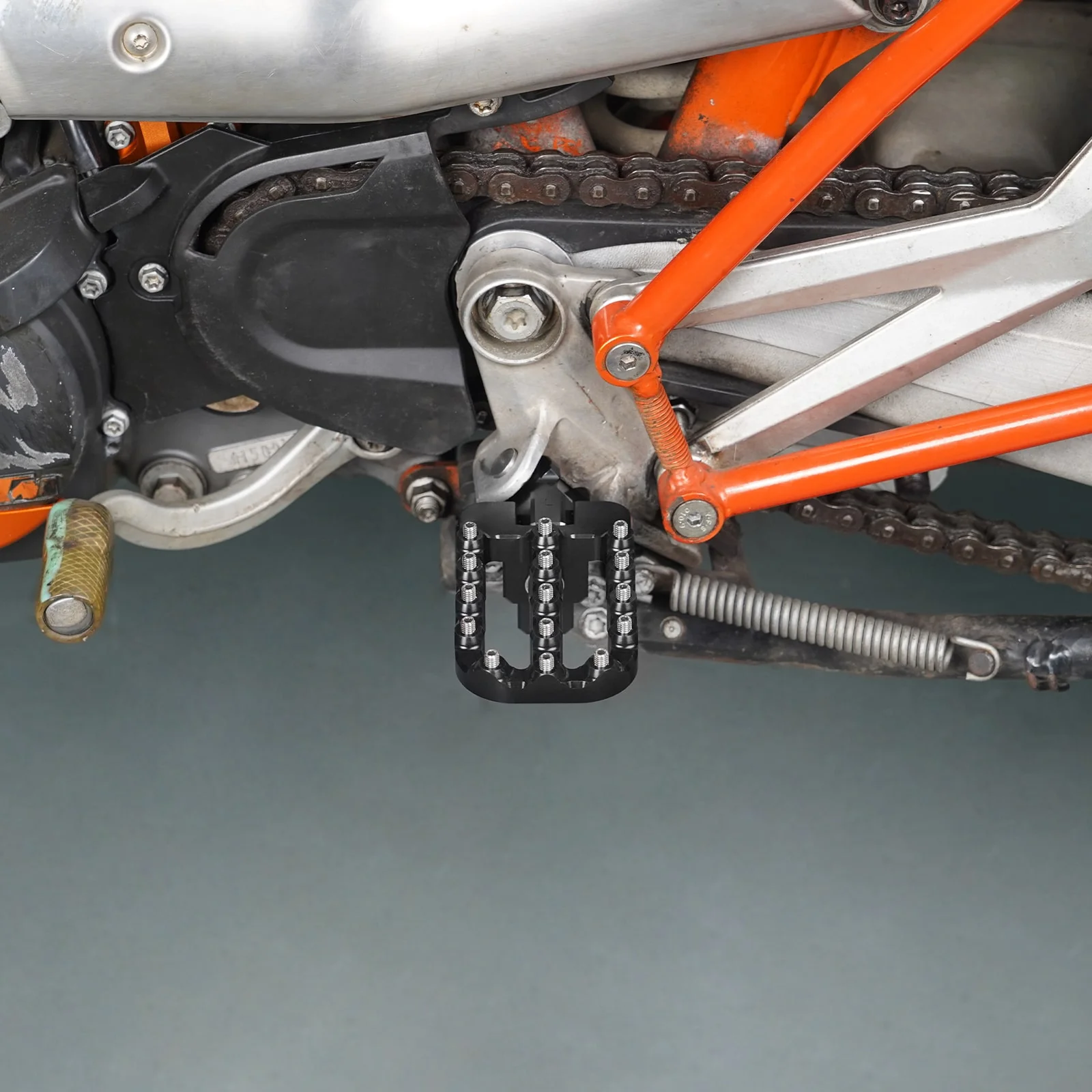 Adjustable Kickstand + Lower Larger Footpegs For Husqvarna 701 Enduro Supermoto - Image 14