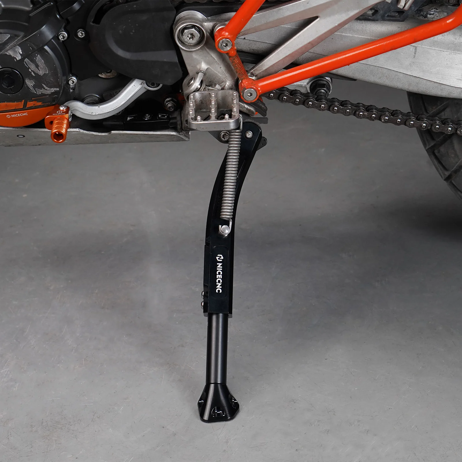 Adjustable Kickstand + Lower Larger Footpegs For Husqvarna 701 Enduro Supermoto - Image 4