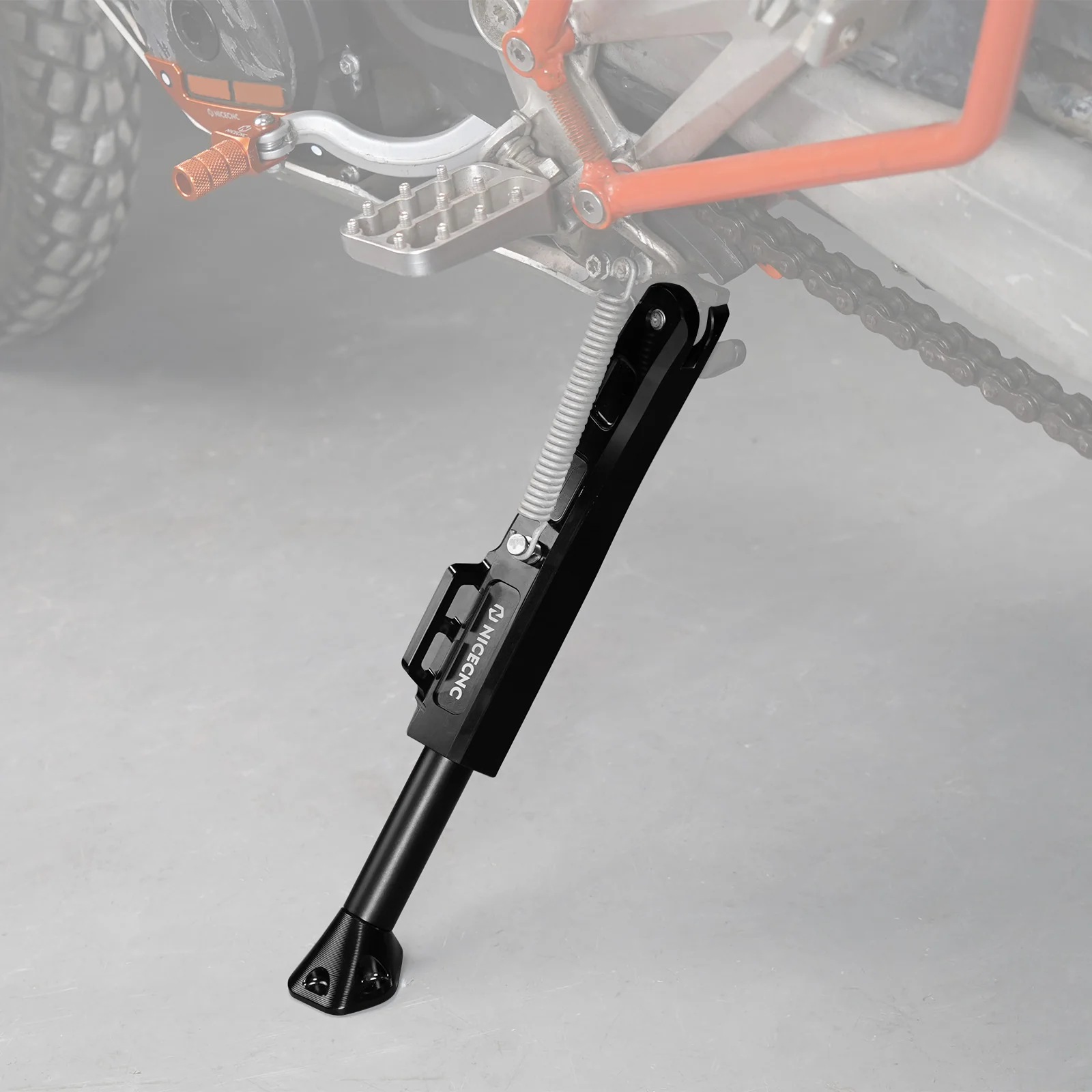 Adjustable Kickstand + Lower Larger Footpegs For Husqvarna 701 Enduro Supermoto - Image 7