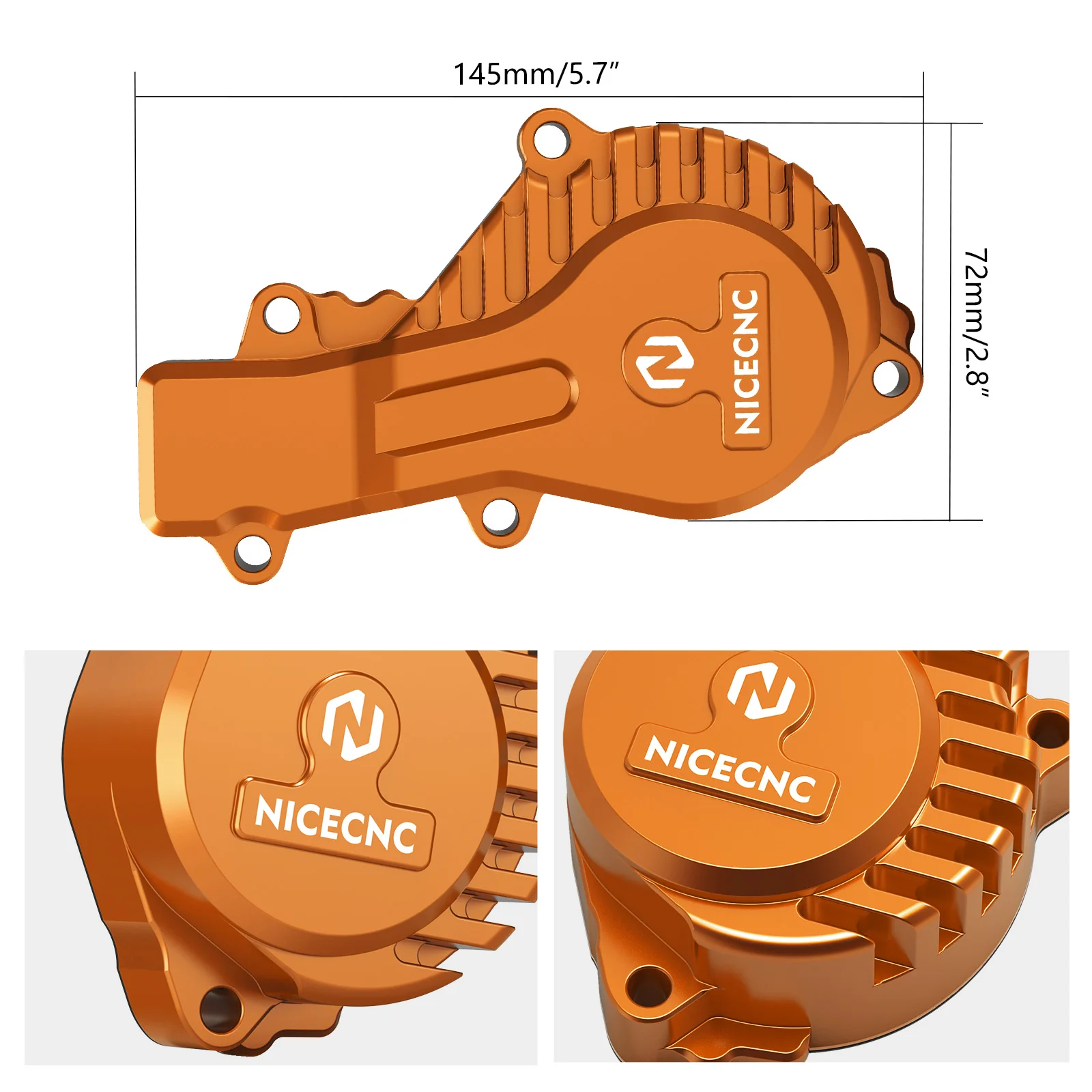 Finned Water Pump Cover Guard For Husqvarna 701 Enduro SM 2016–2025 - Image 14