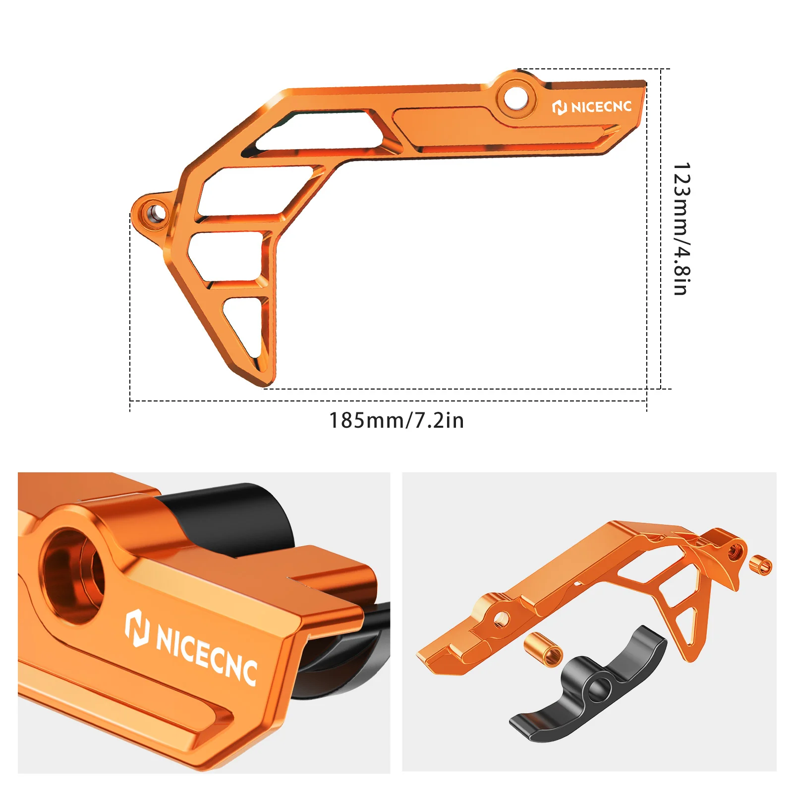 Sprocket Cover Case Saver Chain Guard For GasGas SM ES 700 2022 - Image 21