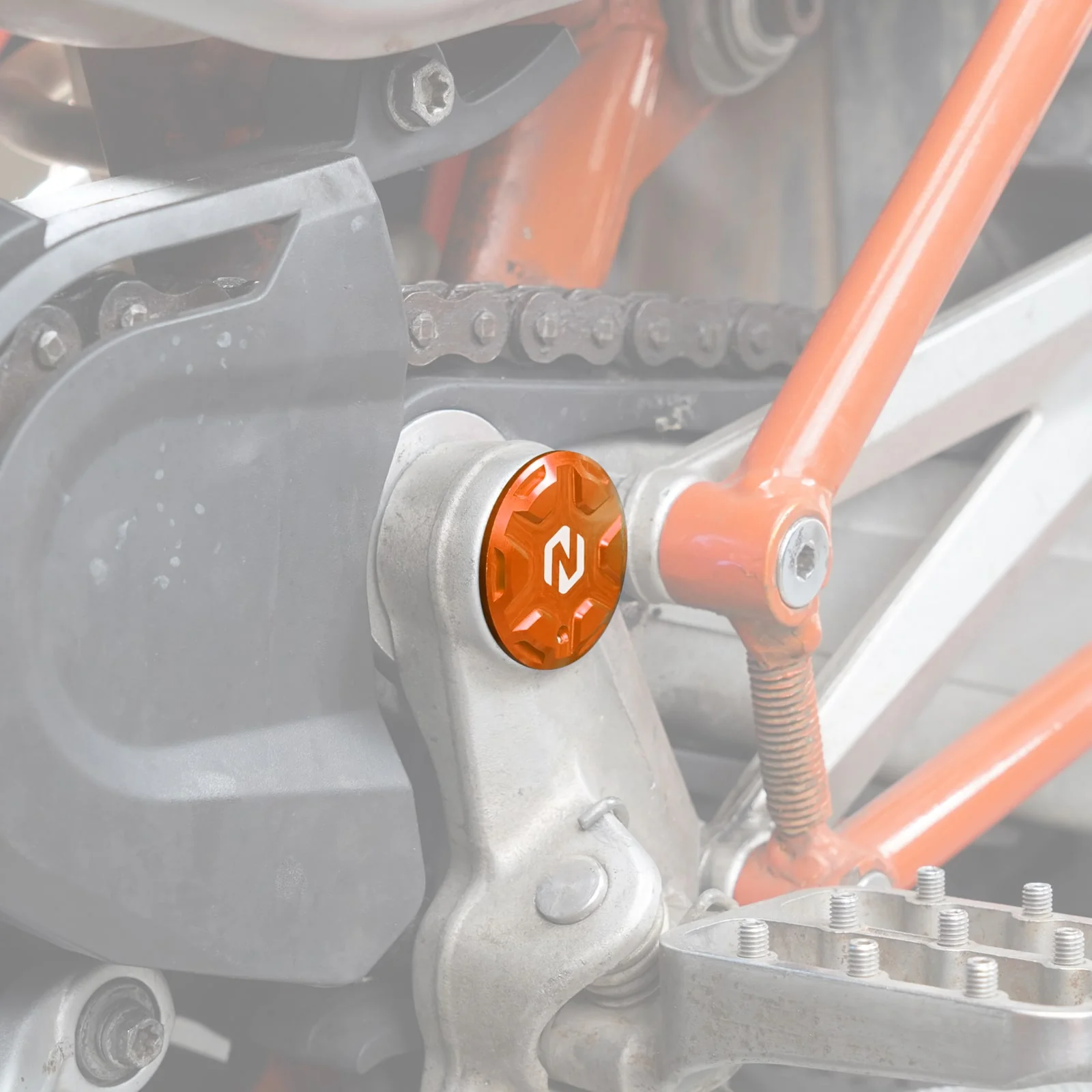 Swingarm Pivot Hole Plugs Covers For Husqvarna 701 Enduro Supermoto SM 2016–2025 - Image 4