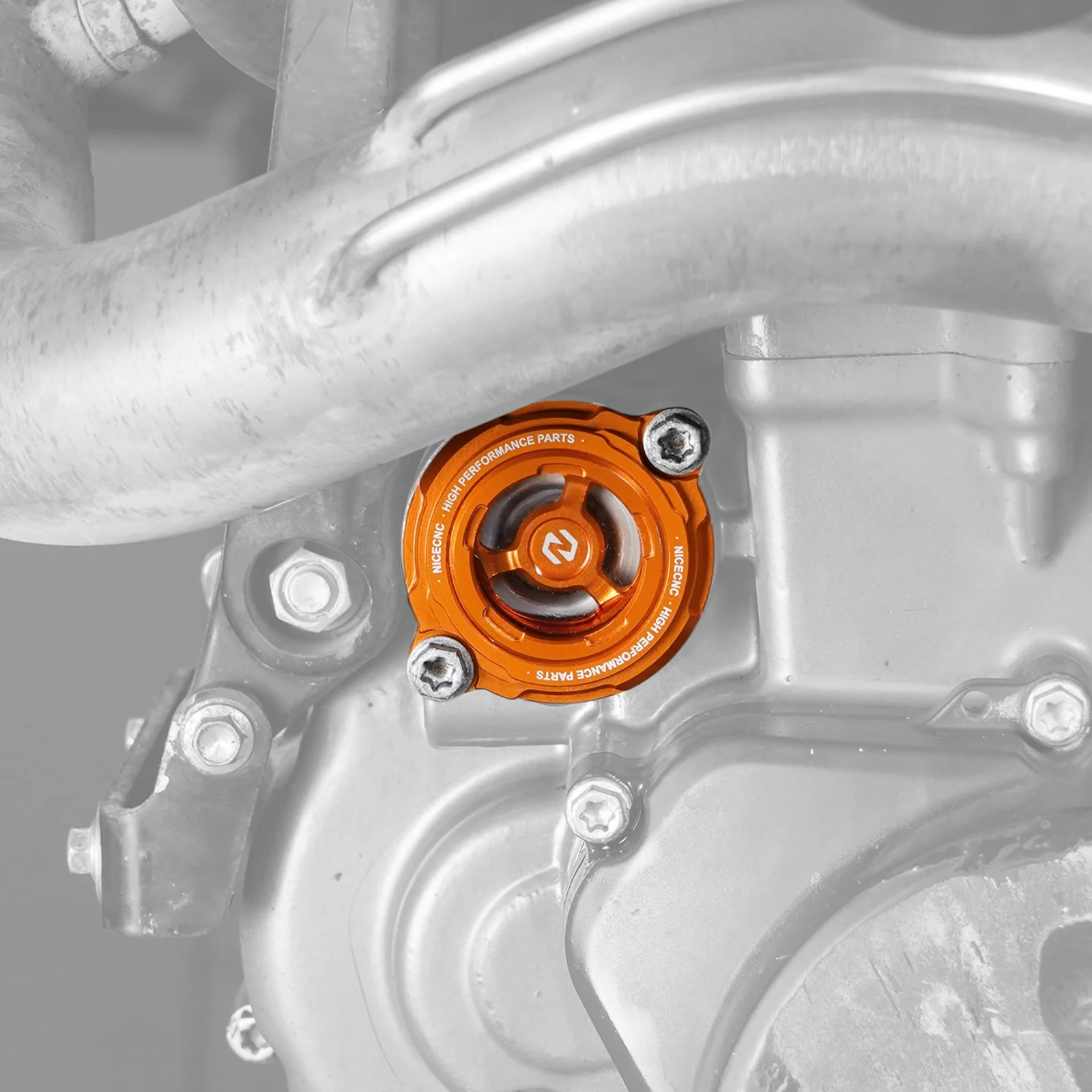 Clear Oil Filter Cover For KTM RC 390 Duke 690 Enduro SMC R 790 890 ADV 1290 SAR - Image 9