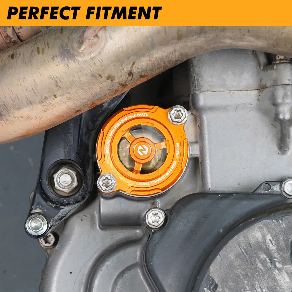 Clear Oil Filter Cover For KTM RC 390 Duke 690 Enduro SMC R 790 890 ADV 1290 SAR - Image 23