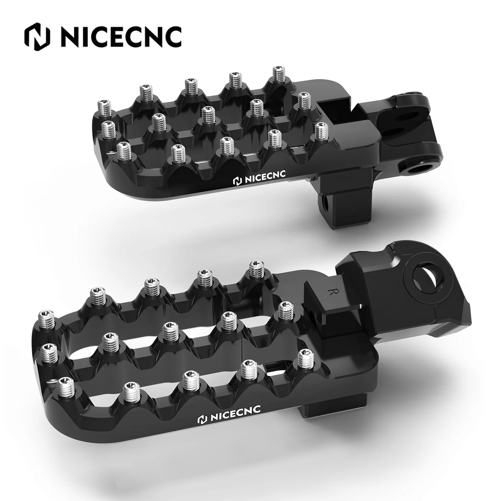 Adjustable 20mm Lower Larger Footpegs For Husqvarna 701 Enduro SM Norden 901