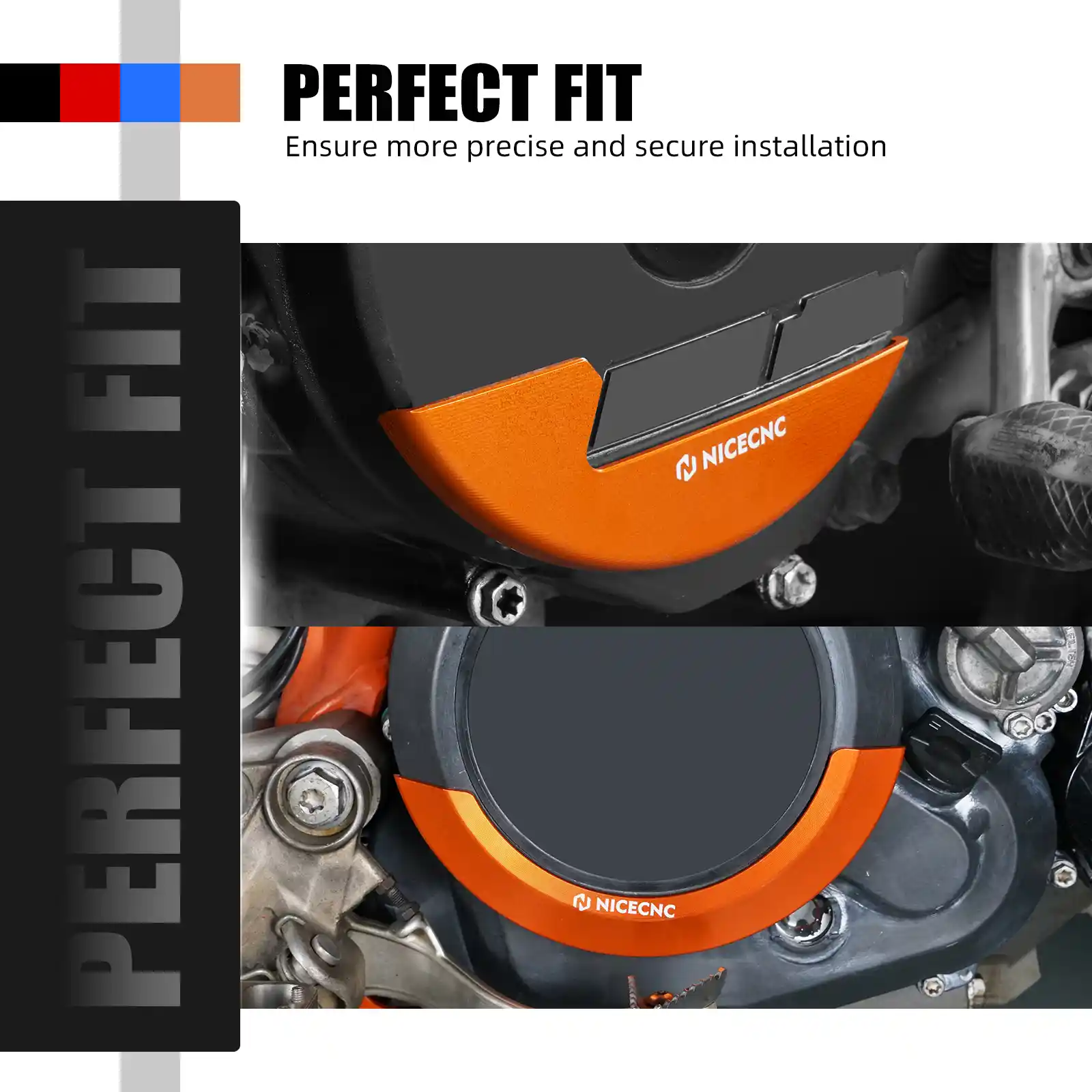 Engine Clutch Cover + Ignition Guard Kit For GasGas SM ES 700 2022-2025 - Image 4