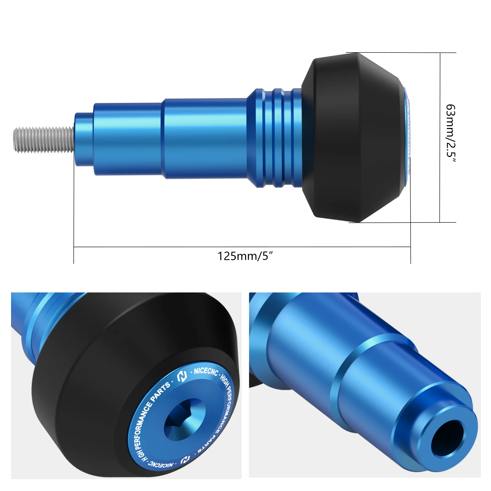 Frame Sliders Crash Protectors Fairing Guard For Husqvarna 701 Supermoto SM Enduro - Image 7