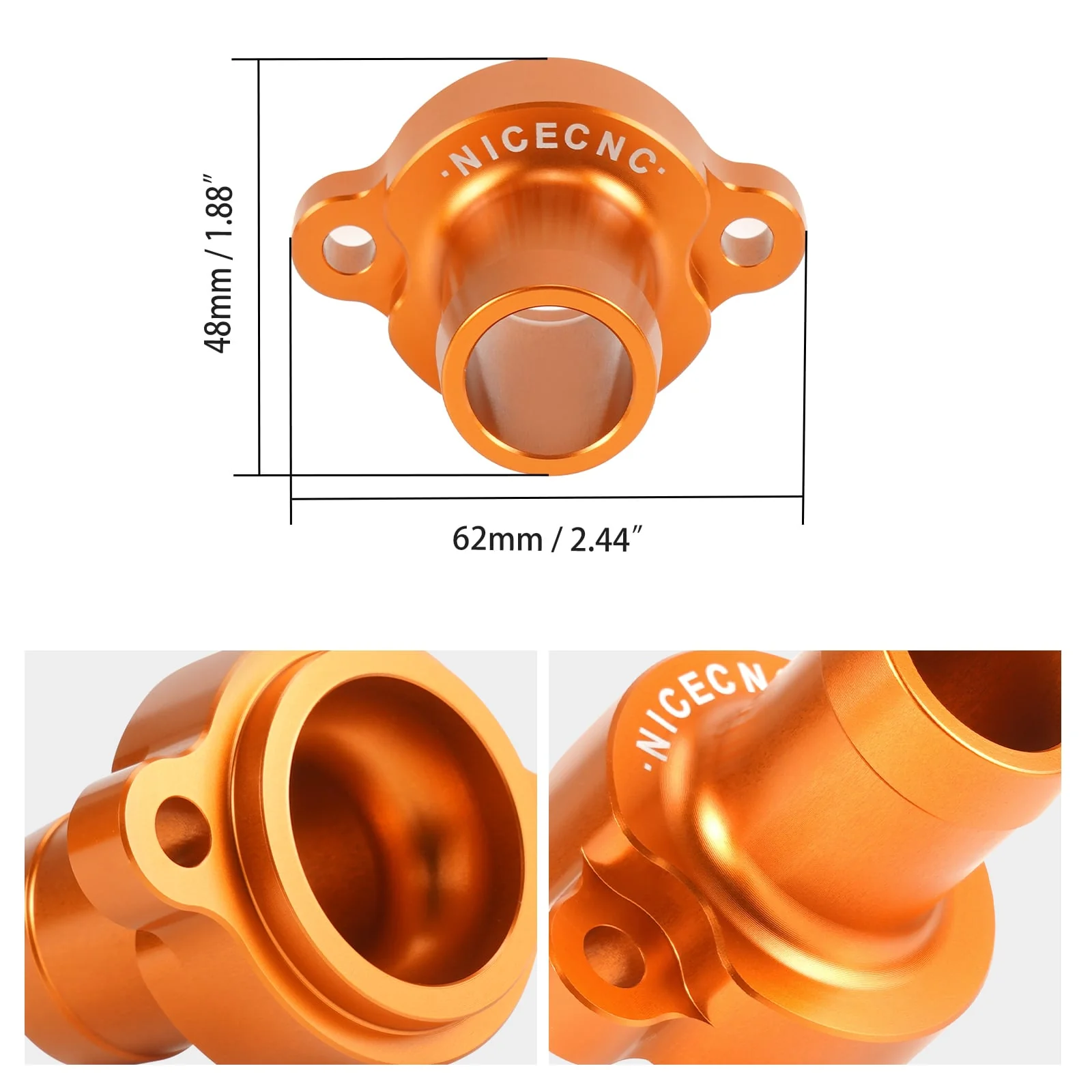 Radiator Thermostat Housing Cover For KTM 690 Enduro SMC Duke R 2008-2025 - Image 5