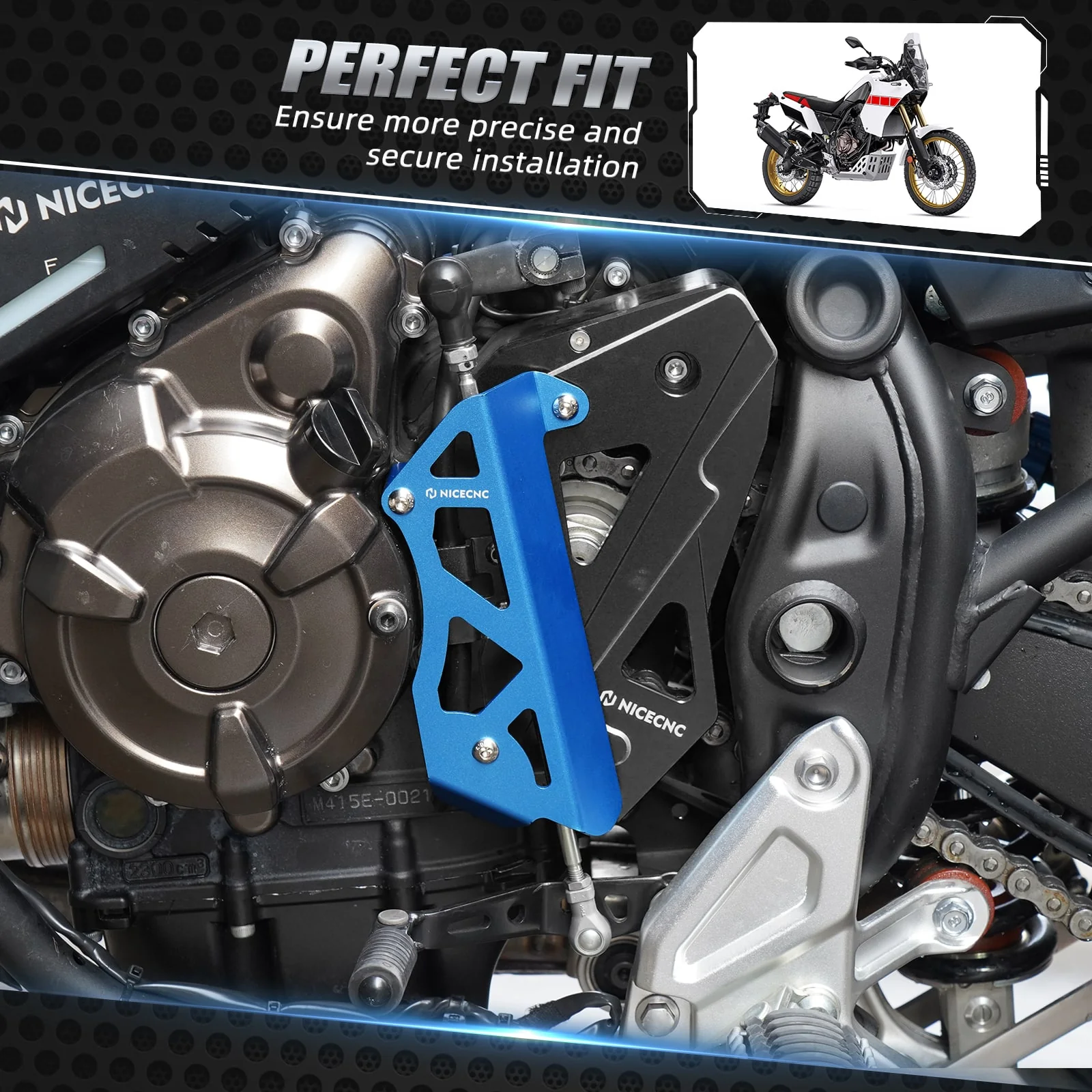 Gear Shift Linkage Cover For Yamaha Tenere 700 /XTZ700 2019-2024 - Image 4