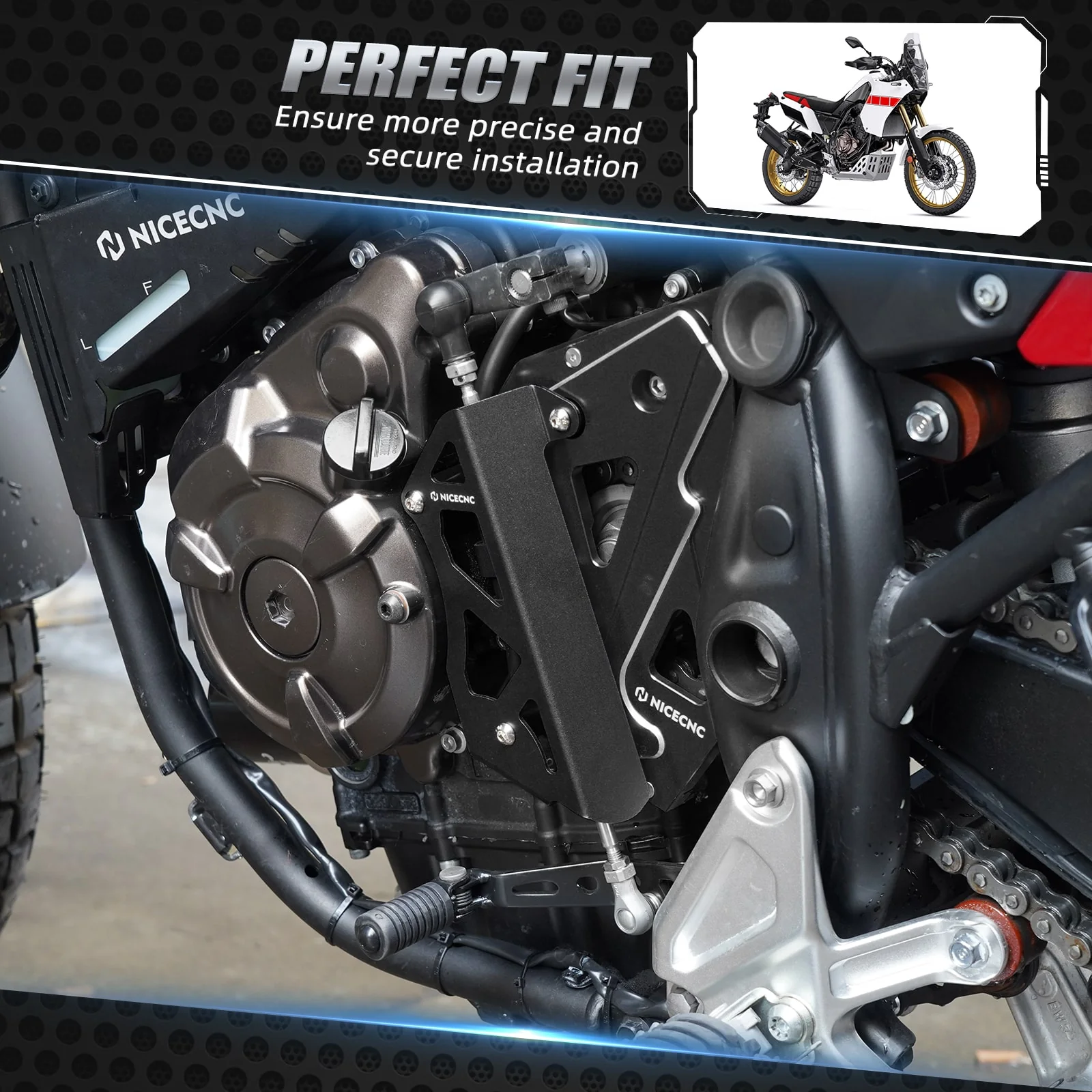 Gear Shift Linkage Cover For Yamaha Tenere 700 /XTZ700 2019-2024 - Image 5