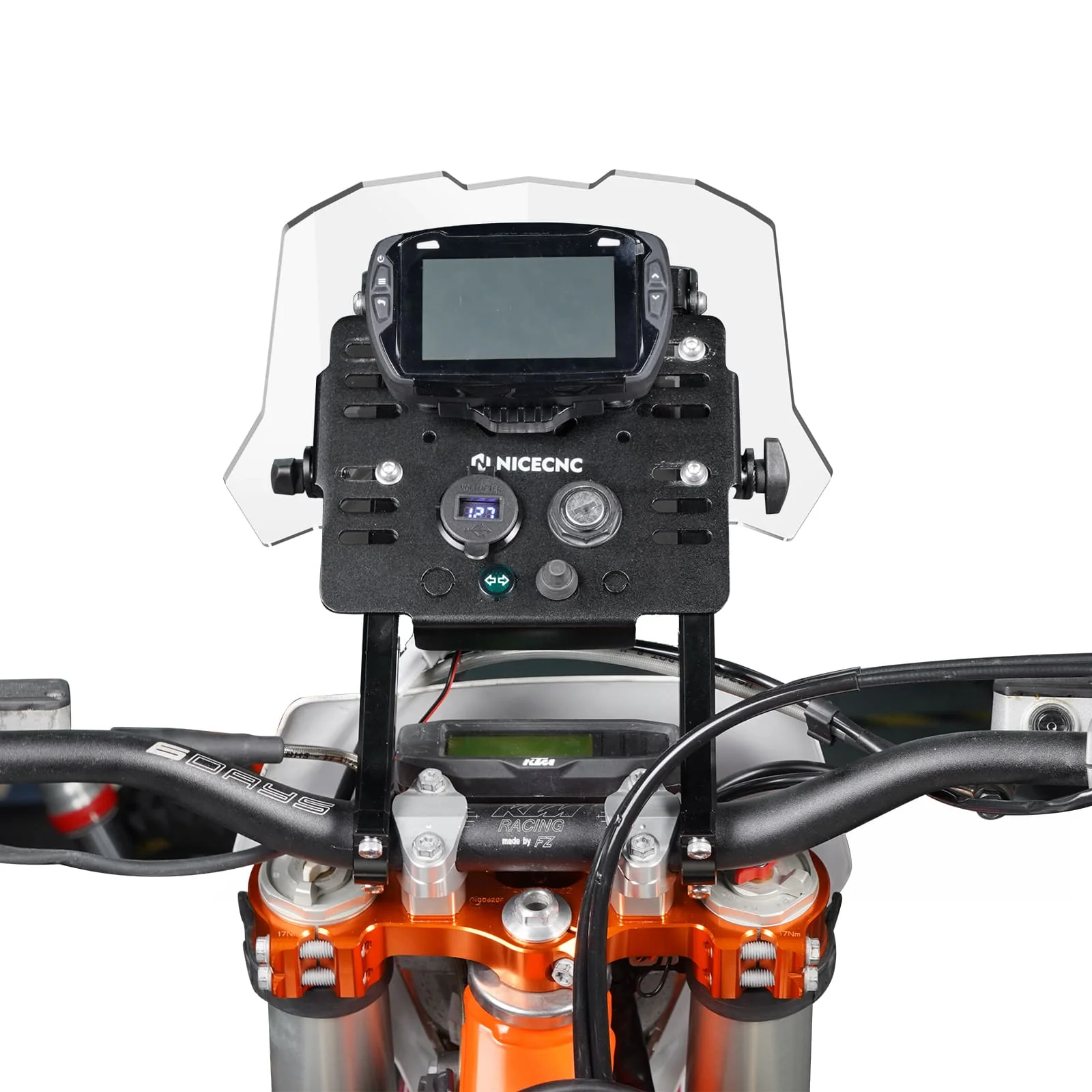 GPS Mount Bracket Mini Fairing Kit For Honda XR650L 1993-2024 - Image 11