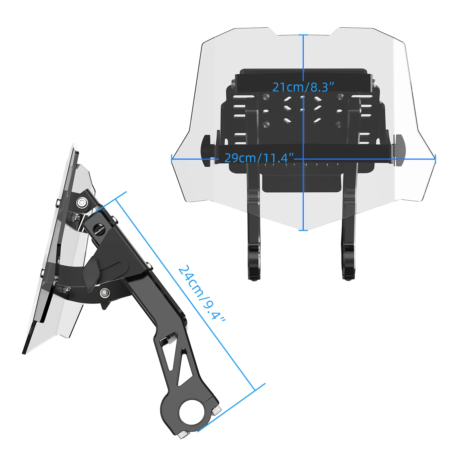 GPS Mount Bracket Mini Fairing Kit For Honda XR650L 1993-2024 - Image 9