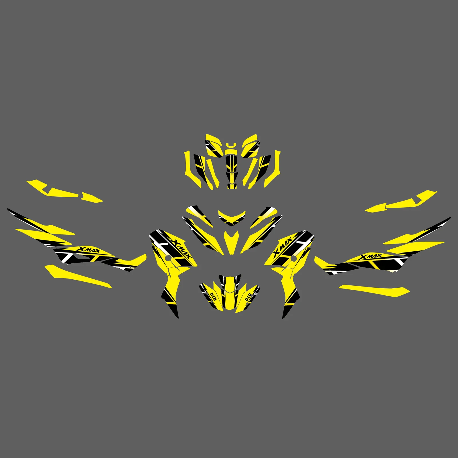 Graphics Background Decal Motorcycle Protect Stickers For YAMAHA X-MAX 2017-2022 - Image 3