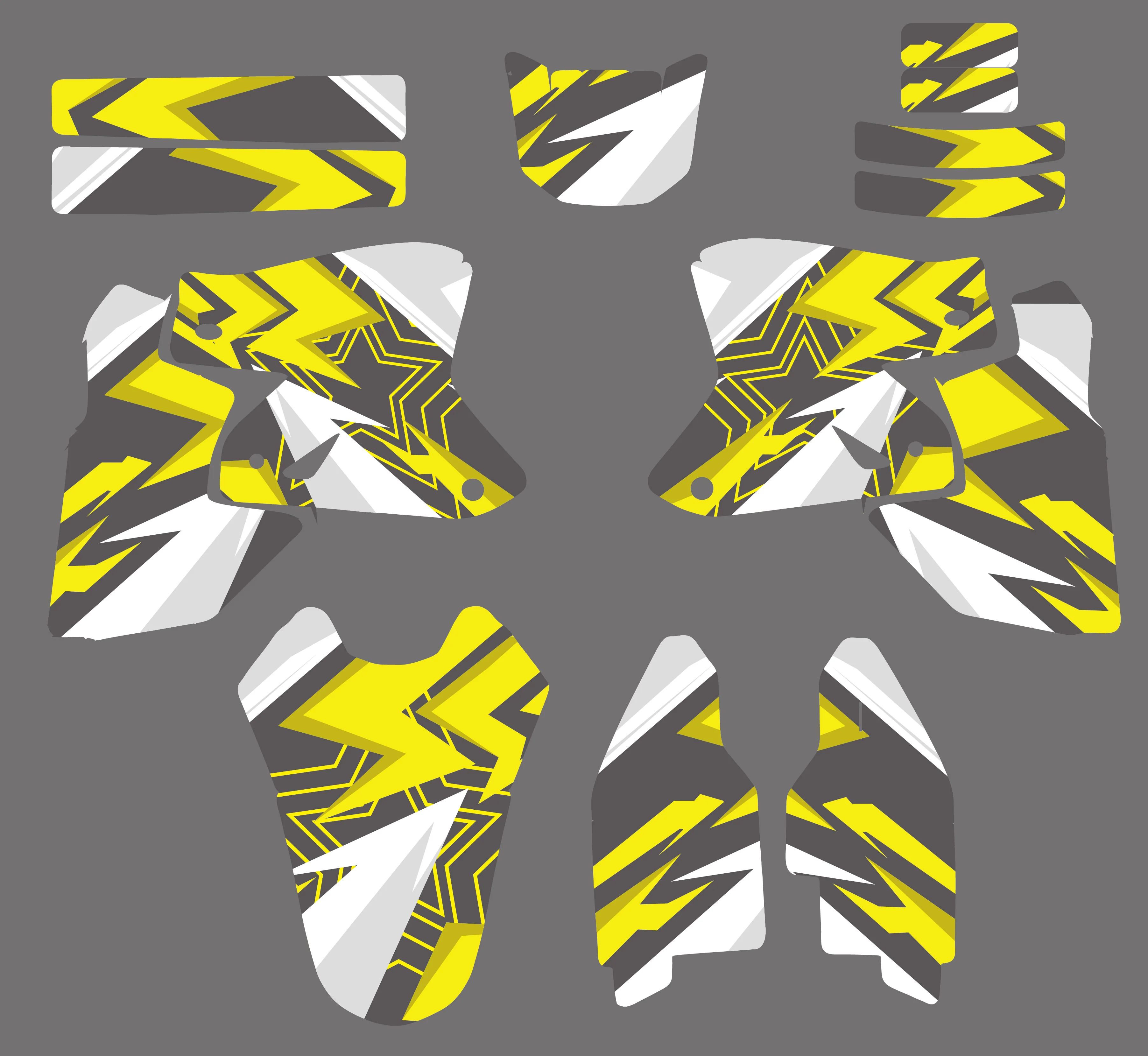 Graphics Background Decal Motorcycle Protect Stickers For SUZUKI DRZ400SM 2000-2020 - Image 2