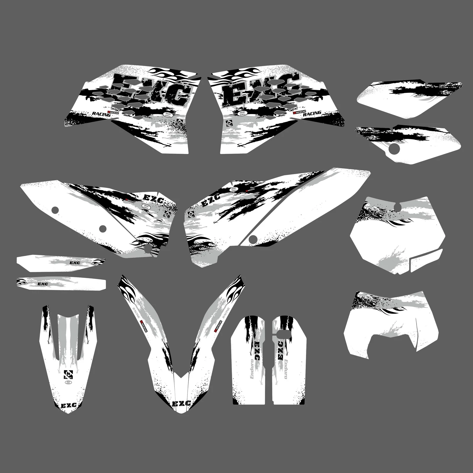 Motorcycle Graphics For KTM 350 500 EXC-F 2008-2010 - Image 3