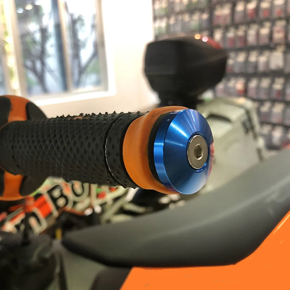 Handle Bar Hand Grip End Plug Slider For KTM 125-350 - Image 2