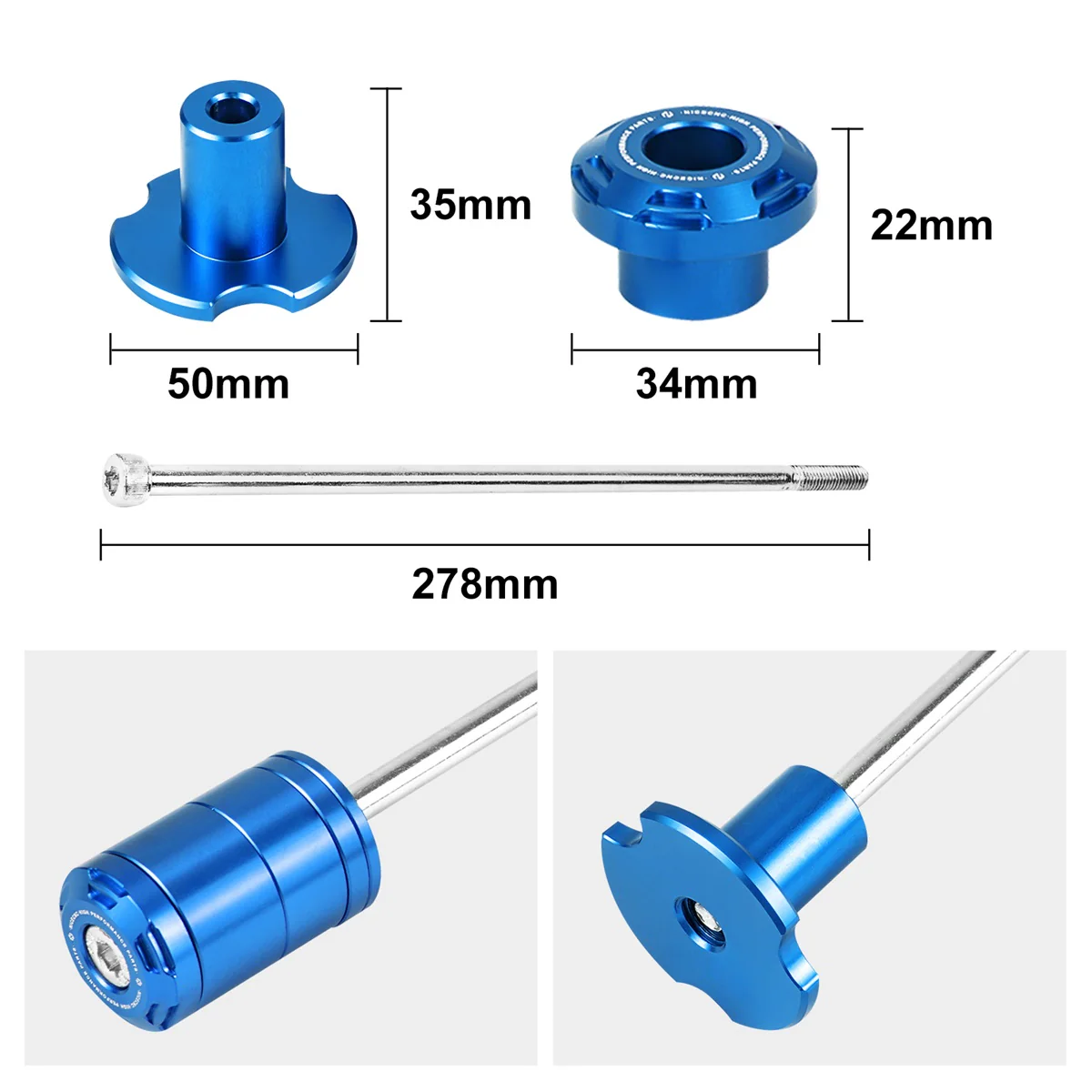 Handlebar Bar Risers & Fork Suspension Core For Surron Light Bee Segway X160 X260 - Image 11