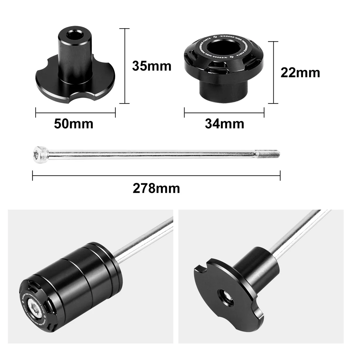 Handlebar Bar Risers & Fork Suspension Core For Surron Light Bee Segway X160 X260 - Image 15