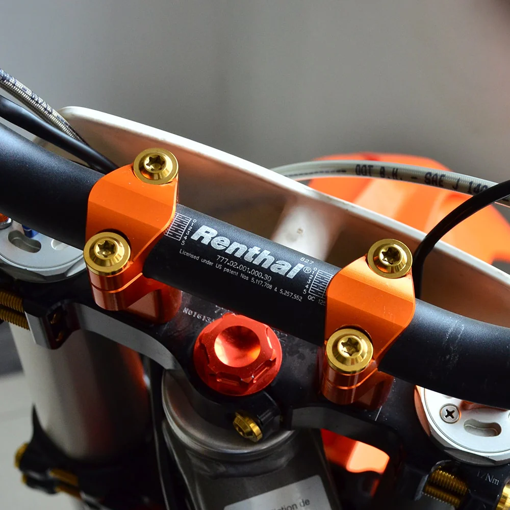 Handlebar Clamps Hold Down Bolts For KTM KTM 500 EXC F 2017-2021 - Image 3