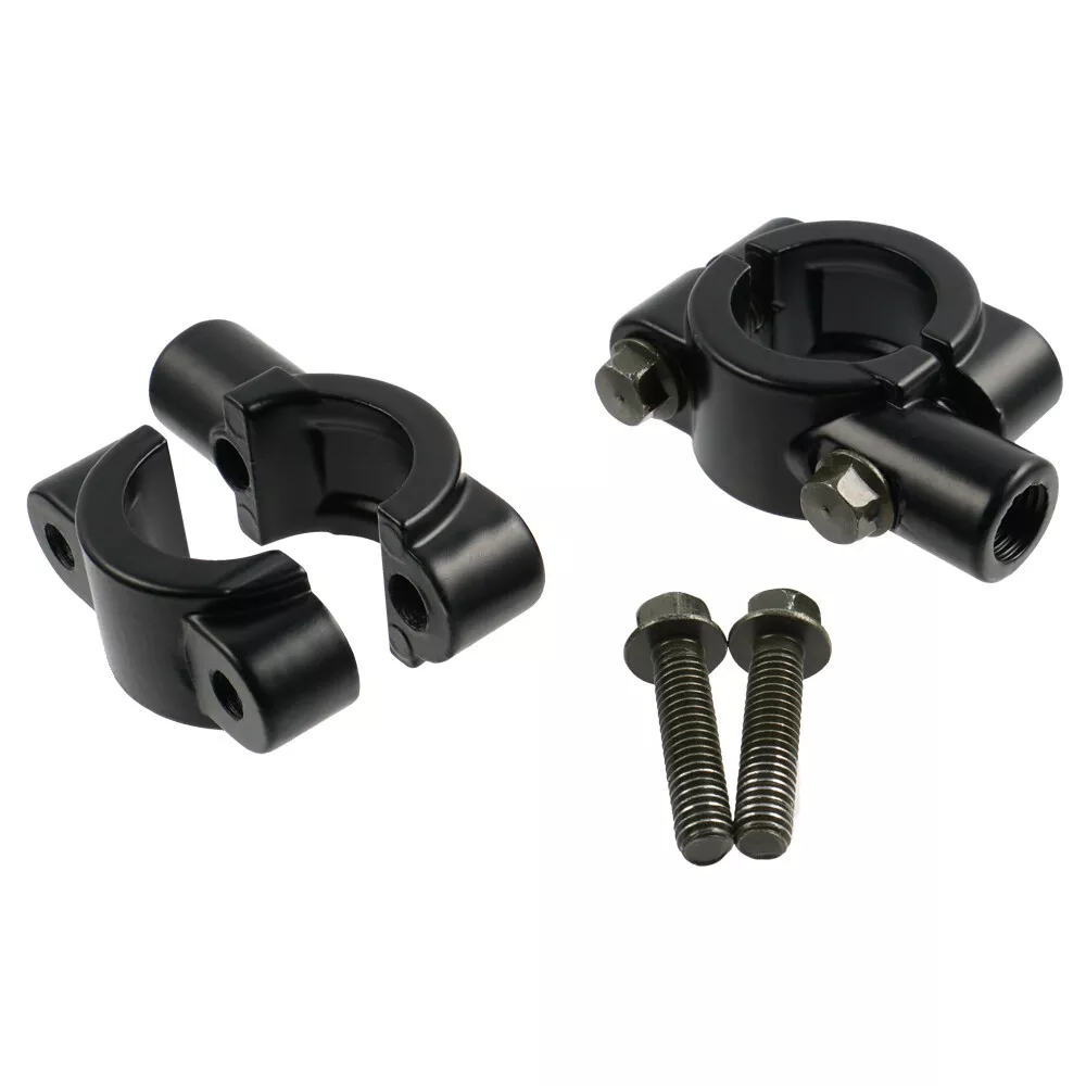 Handlebar Mirror Mount Holders Adapter Aluminum for motorcycle w 7/8"handle bar - Image 6