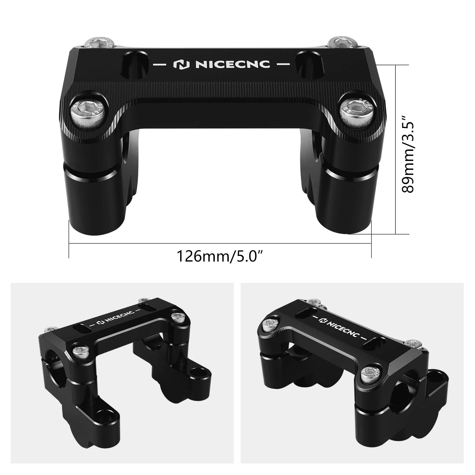 Handlebar Riser For BMW R1200GS Adventure 2014-2018 R1250GS Adventure 2019-2024 - Image 8