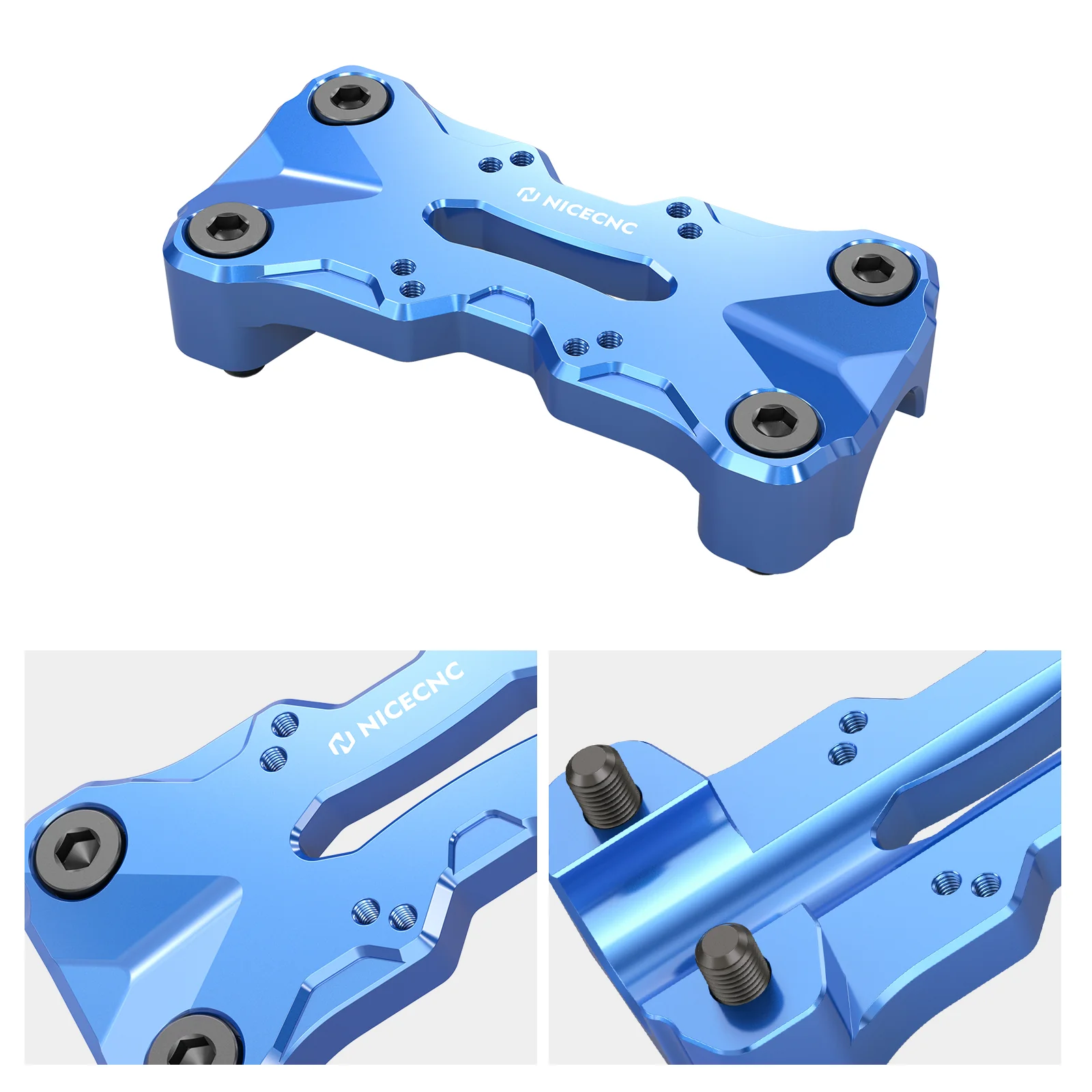 Handlebar Top Clamp with AMPS Pattern For Yamaha Tenere 700 2019-2024 - Image 13
