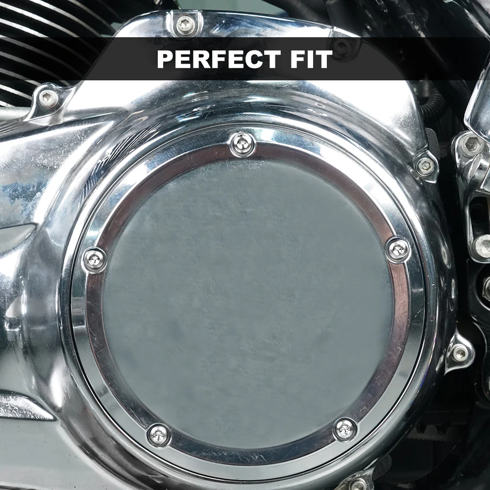 Derby Clutch Cover Screws Bolts For Harley Dyna Fat Street Bob Low Rider Super Glide - Image 12