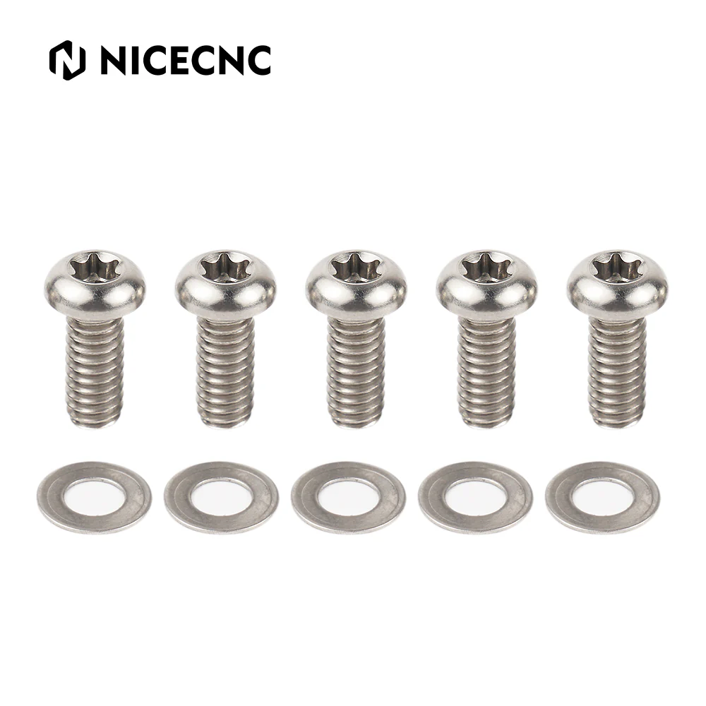 Derby Clutch Cover Screws Bolts For Harley Dyna Fat Street Bob Low Rider Super Glide - Image 18