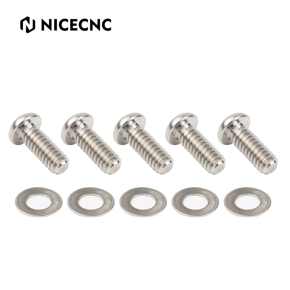 Derby Clutch Cover Screws Bolts For Harley Dyna Fat Street Bob Low Rider Super Glide - Image 20