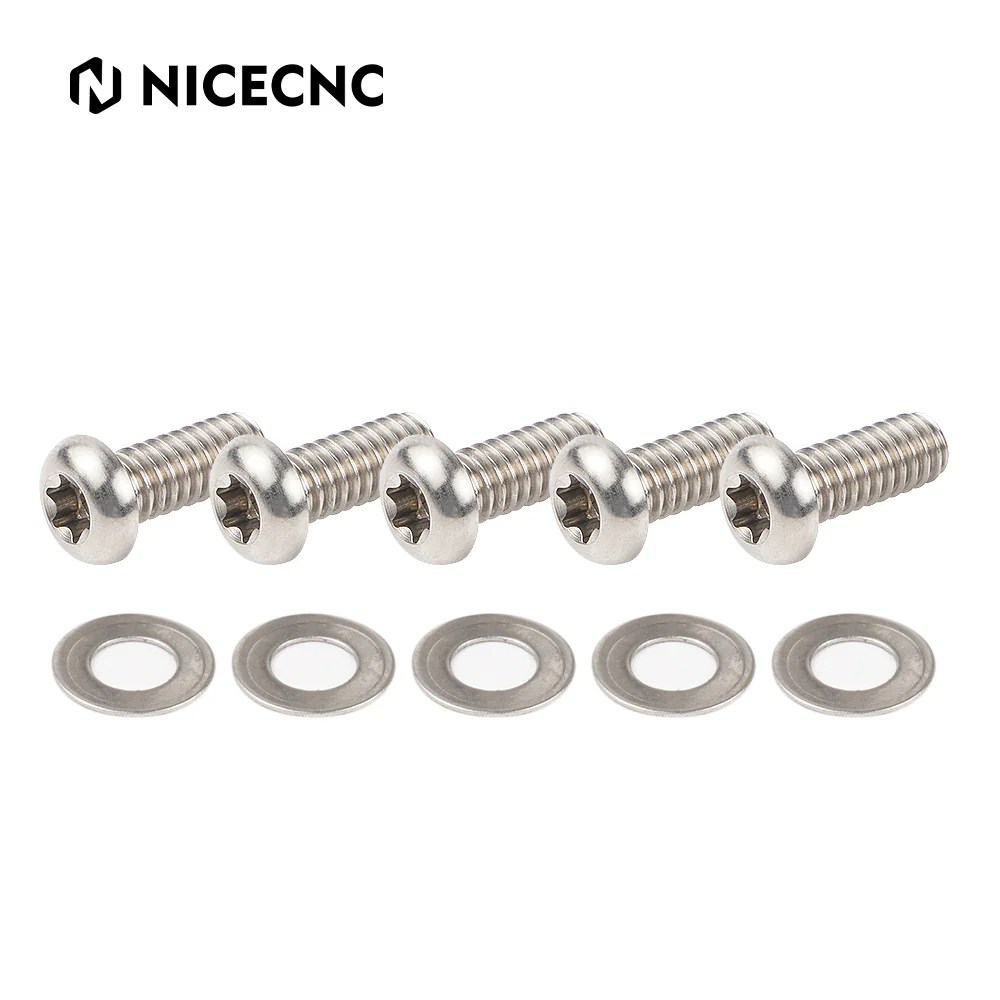 Derby Clutch Cover Screws Bolts For Harley Dyna Fat Street Bob Low Rider Super Glide - Image 23