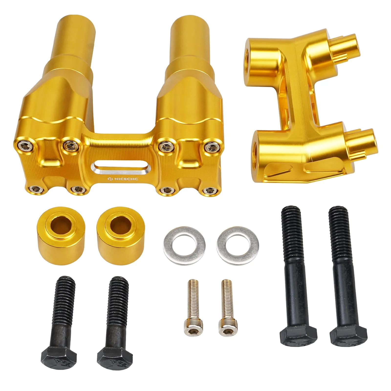 Modular Kickback Handlebar Riser For Harley Sportster 1200 48 XL Iron 883 XL883N - Image 11