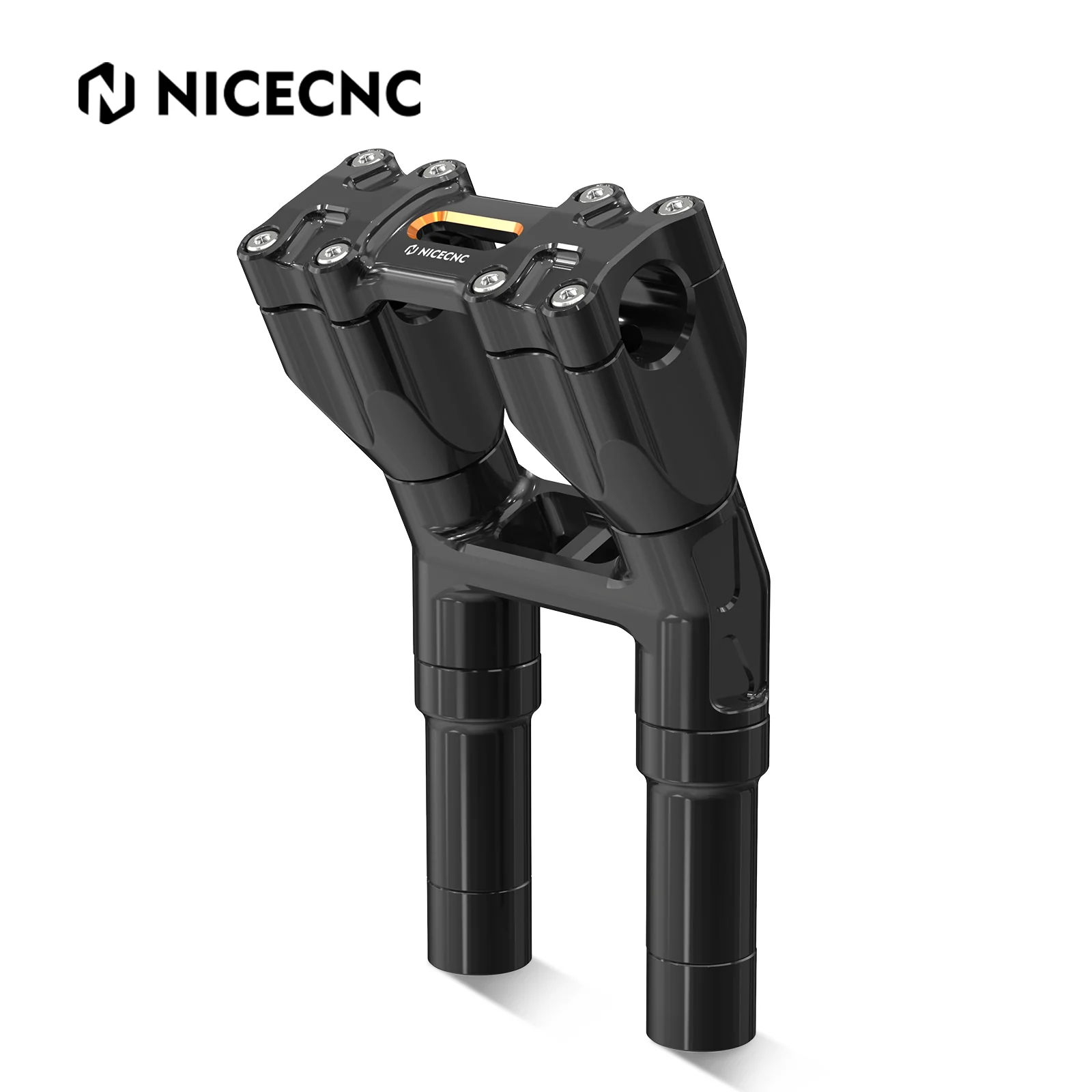 Modular Kickback Handlebar Riser For Harley Sportster 1200 48 XL Iron 883 XL883N - Image 22