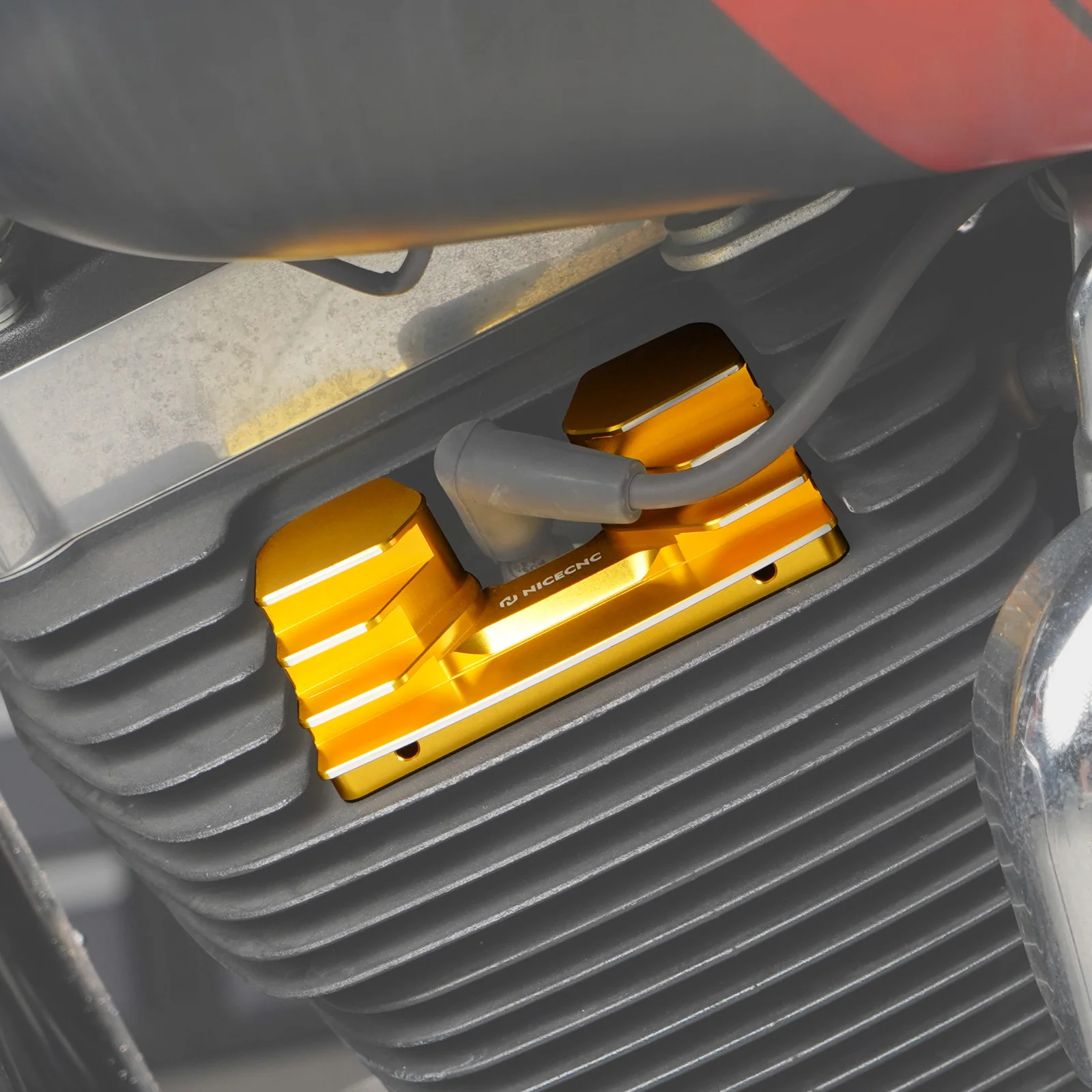 V Twin Cam Spark Plug Covers For Harley Dyna Low Rider Street Fat Bob Super Glide - Image 16