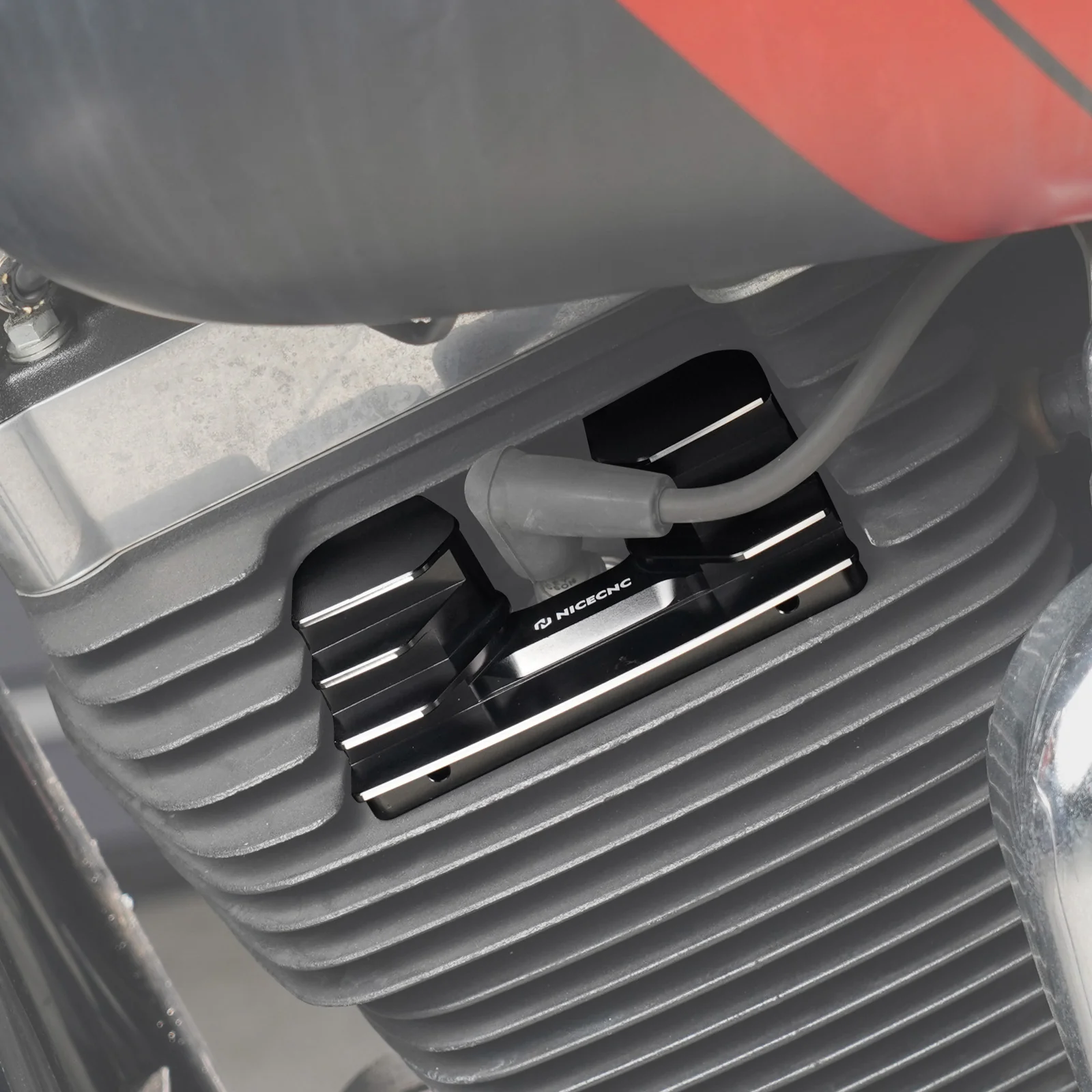 V Twin Cam Spark Plug Covers For Harley Dyna Low Rider Street Fat Bob Super Glide - Image 9