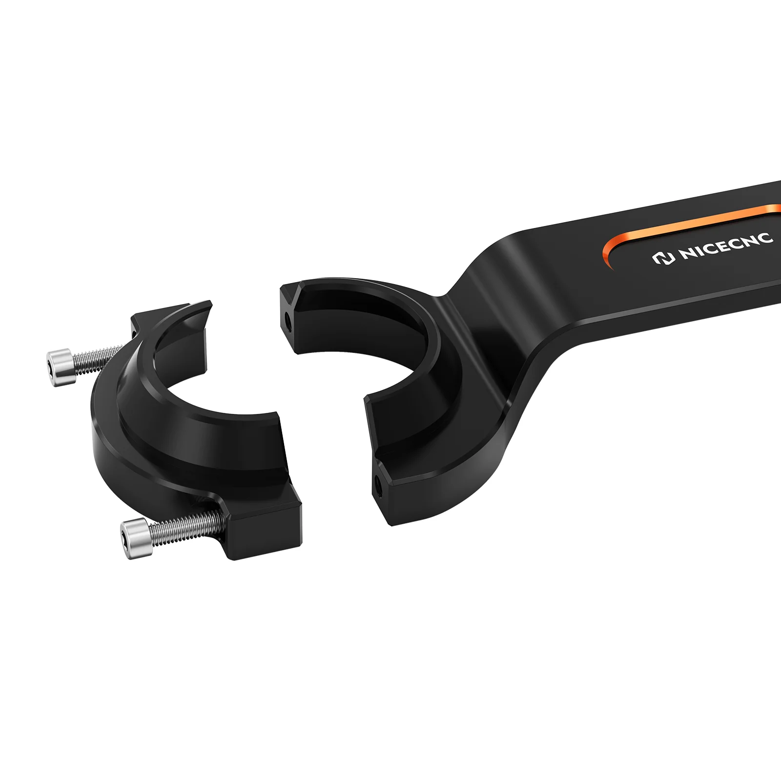 Front Method Fork Brace Stabilizer For Harley Dyna Low Rider Super Glide Wide Glide - Image 9