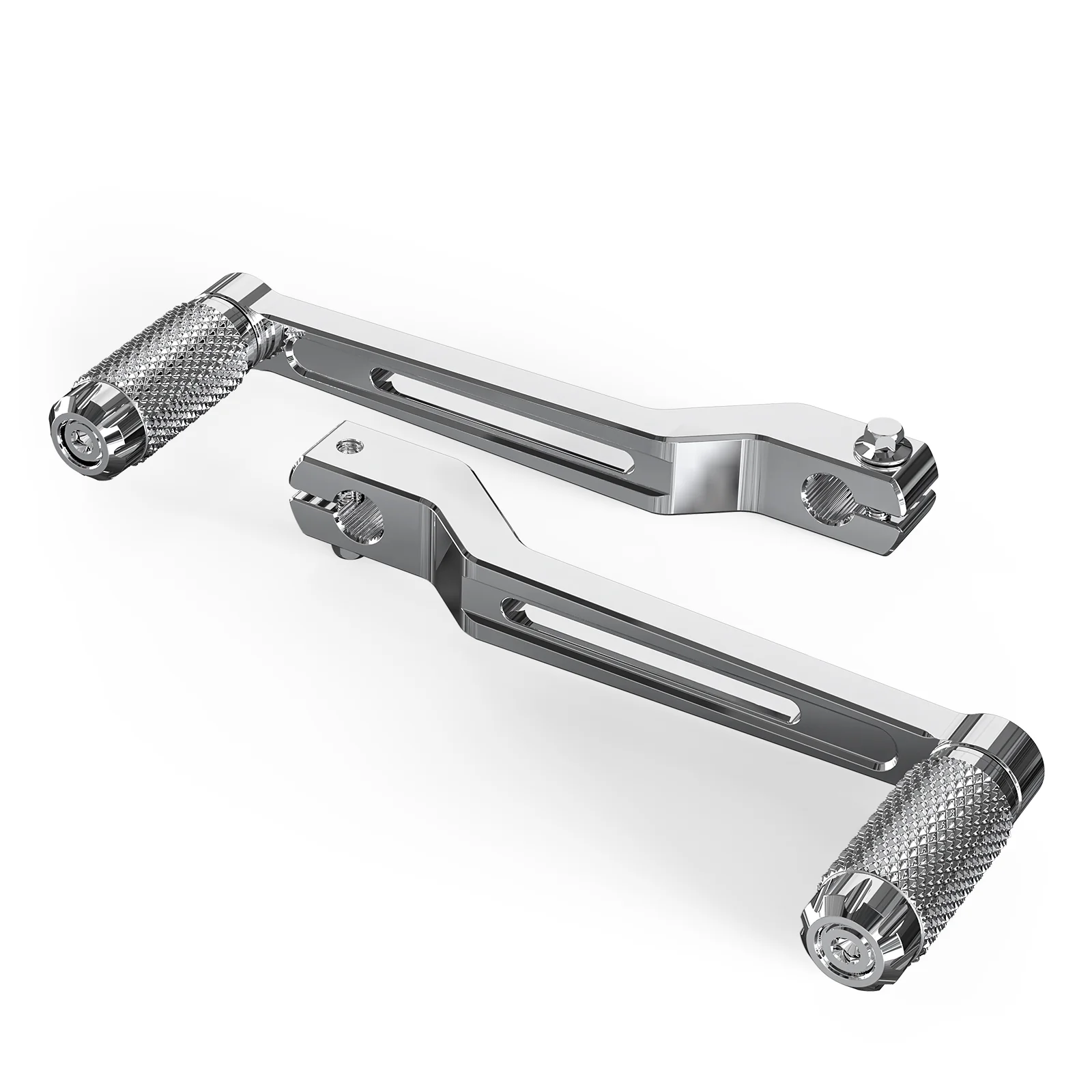 Chrome Heel Toe Shifter Levers Pegs For Harley Electra Glide Road Glide Ultra Limited - Image 4