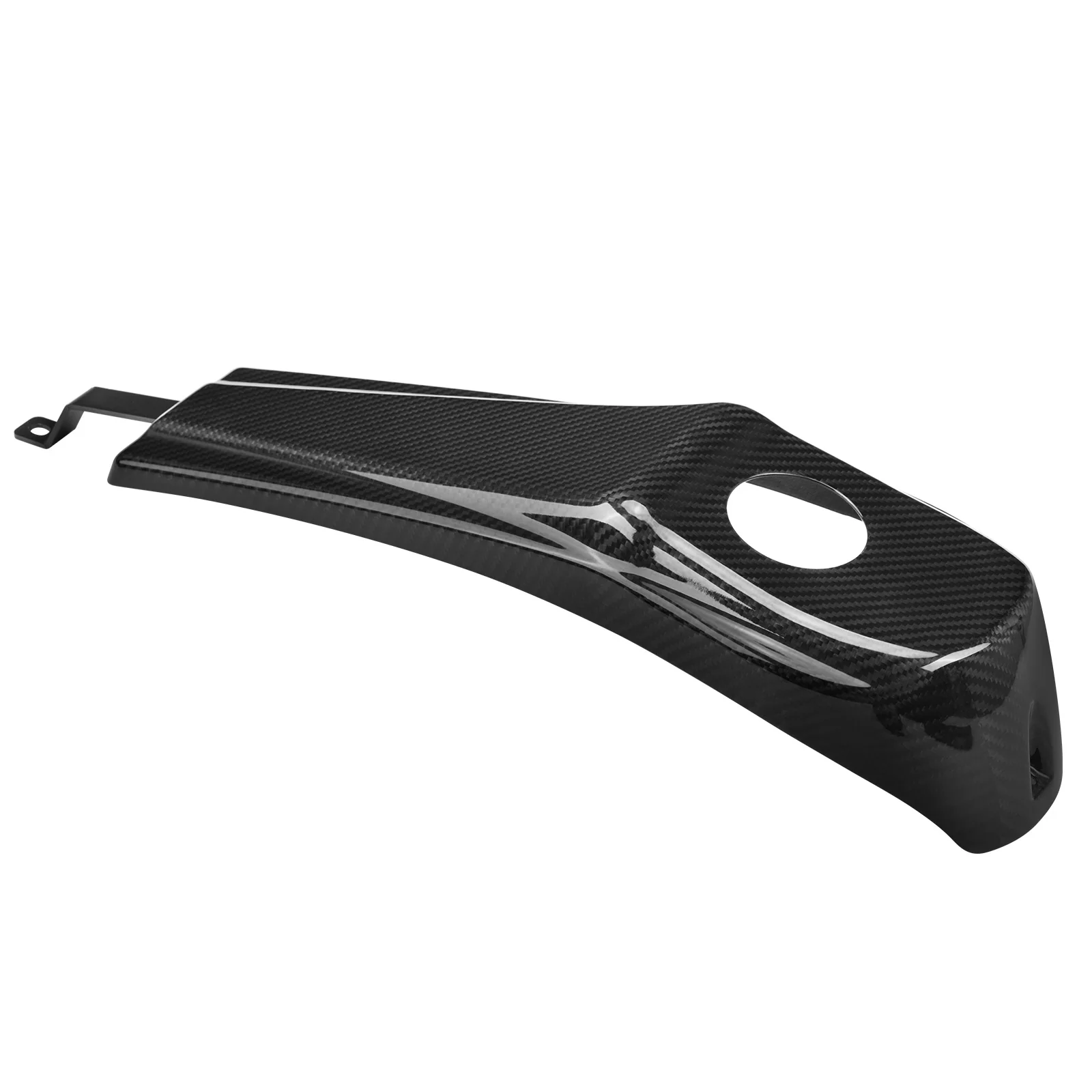Gas Tank Cap w/Carbon Fiber Dash Insert Panel For Harley Electra Road Street Glide - Image 12