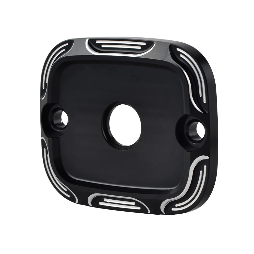 Front Hydraulic Brake Master Cylinder Cover Cap For Harley Davidson - Image 4