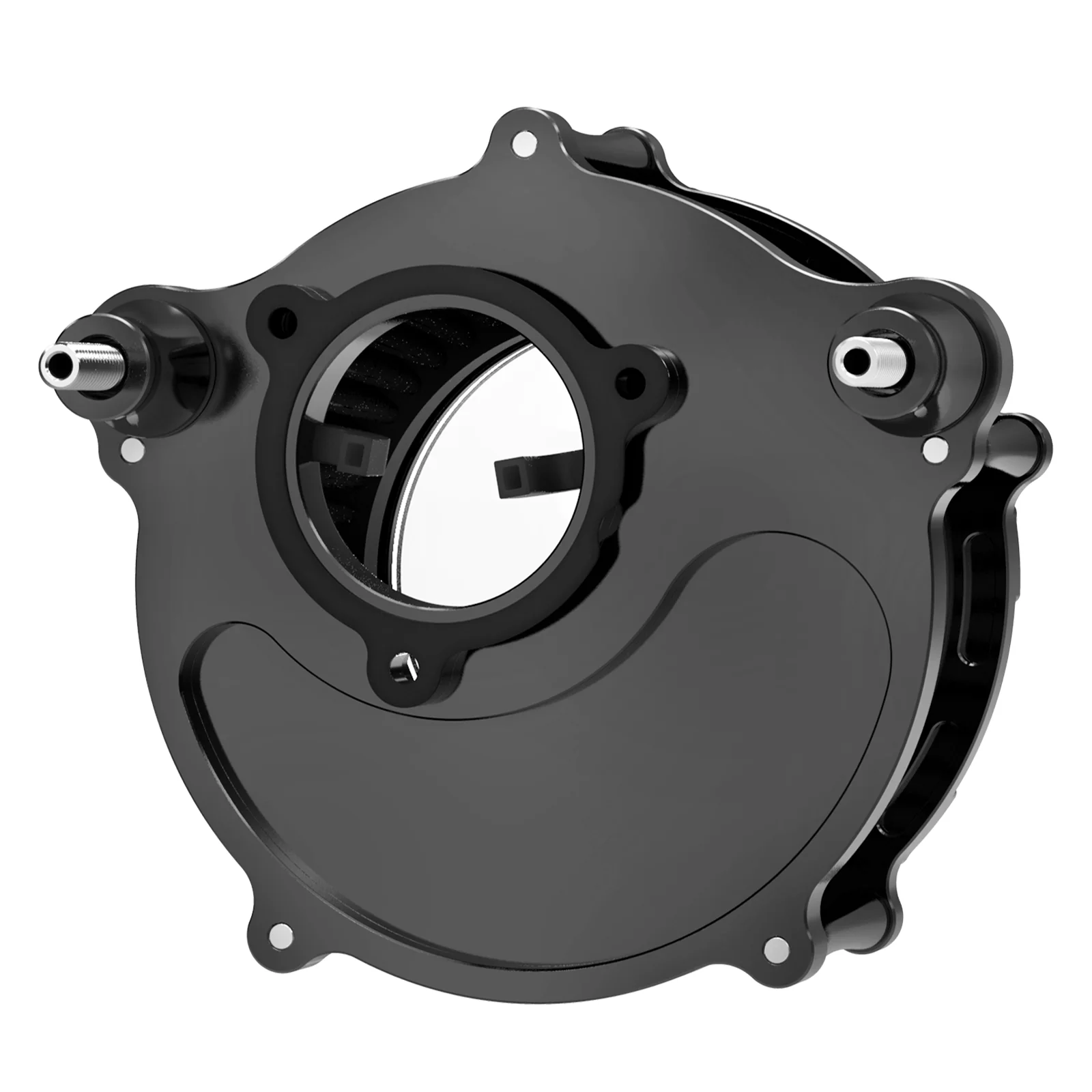 Full Clear M8 LED Air Cleaner Filter Intake Kit For Harley Road King Electra Street Glide - Image 16