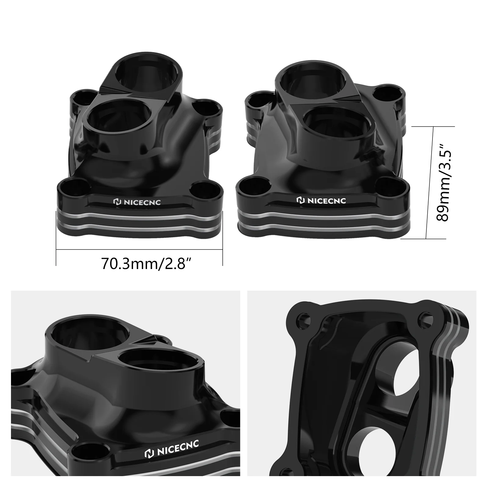 M8 Engine Lifter Tappet Covers For Harley Road King Electra Street Glide Ultra Limited - Image 17