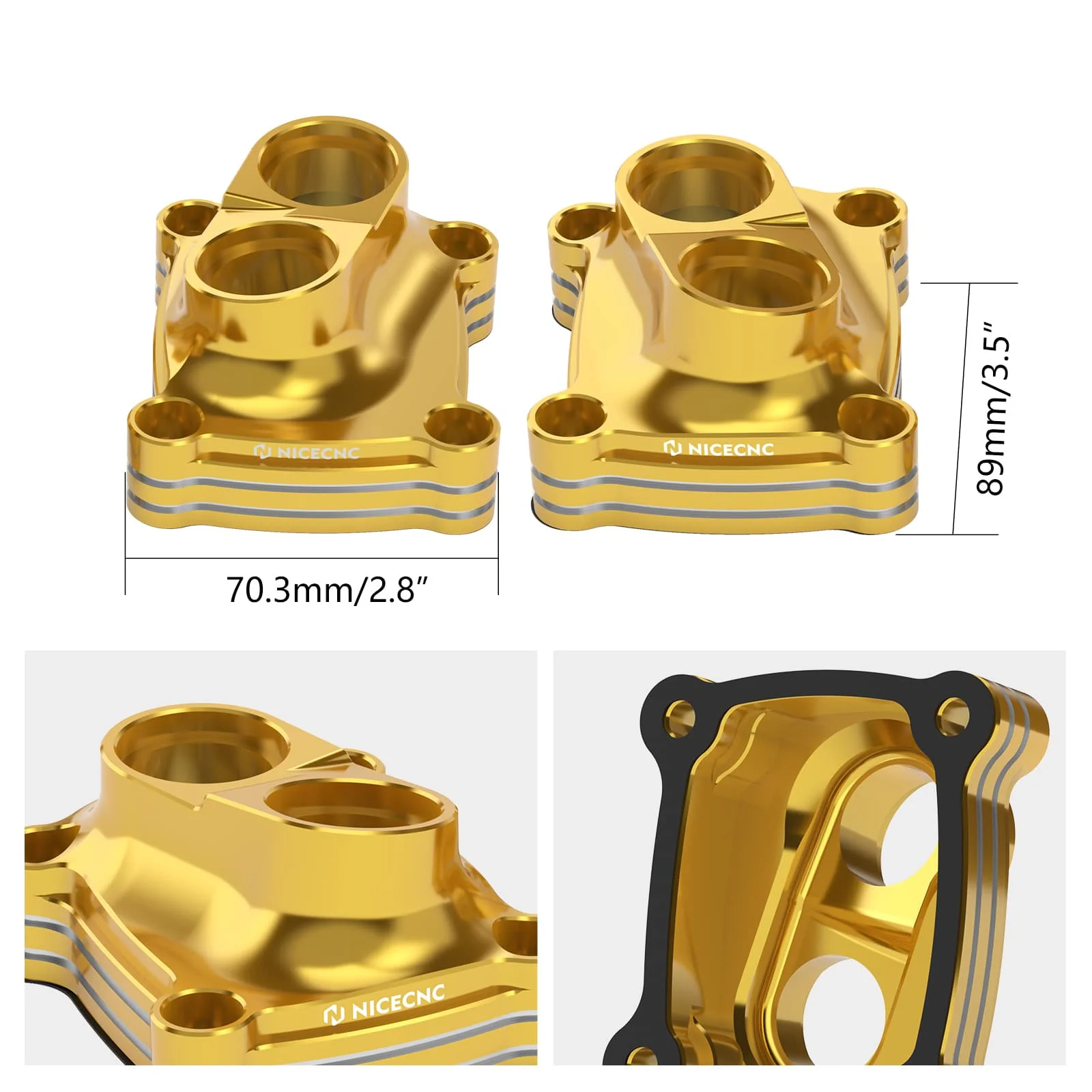 M8 Engine Lifter Tappet Covers For Harley Road King Electra Street Glide Ultra Limited - Image 11
