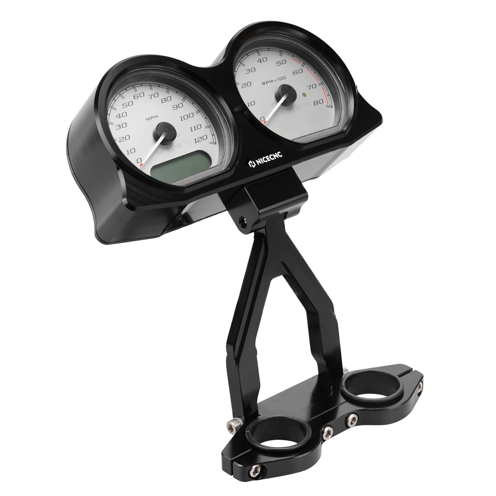 Instrument Speedometer Gauges Relocation Bracket Kit For Harley Road Glide 2015-2023 - Image 2