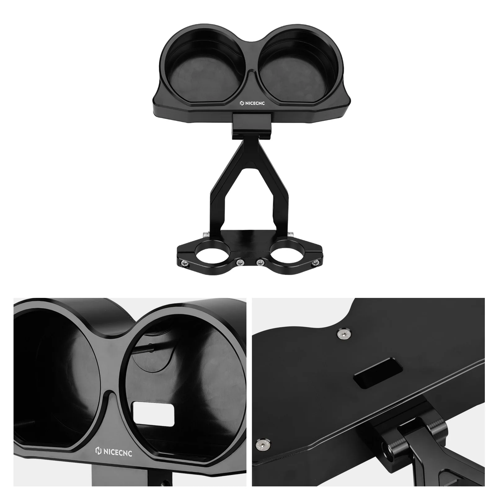 Instrument Speedometer Gauges Relocation Bracket Kit For Harley Road Glide 2015-2023 - Image 5