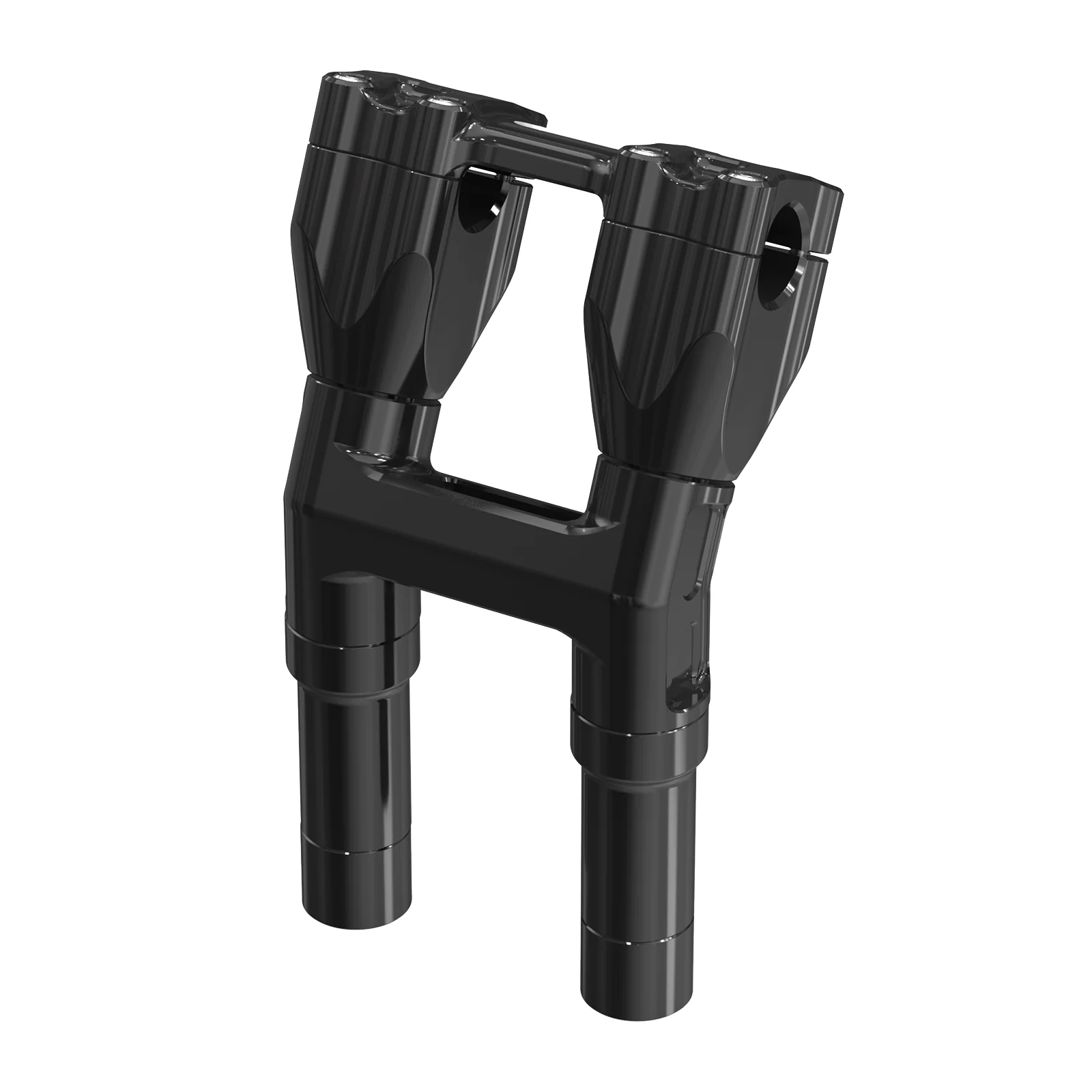 Handlebar Risers + Speedo Gauge Relocation Bracket Kit For Harley Road Glide 2015-2023 - Image 7