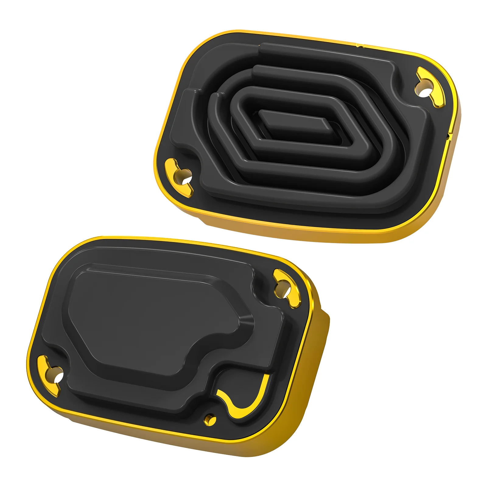 Clutch Brake Master Cylinder Reservoir Cover For Harley Road King Electra Street Glide - Image 11