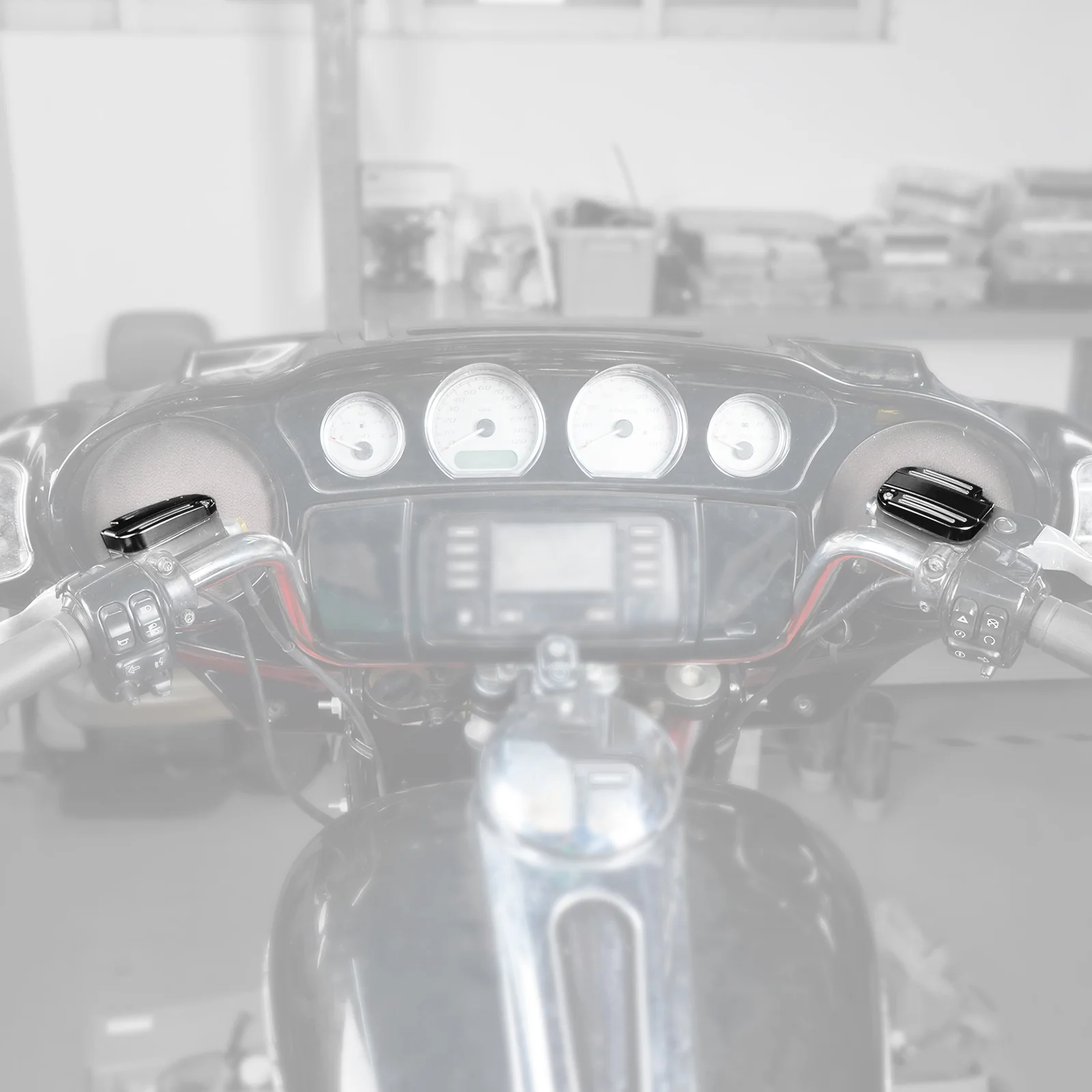 Clutch Brake Master Cylinder Reservoir Cover For Harley Road King Electra Street Glide - Image 19