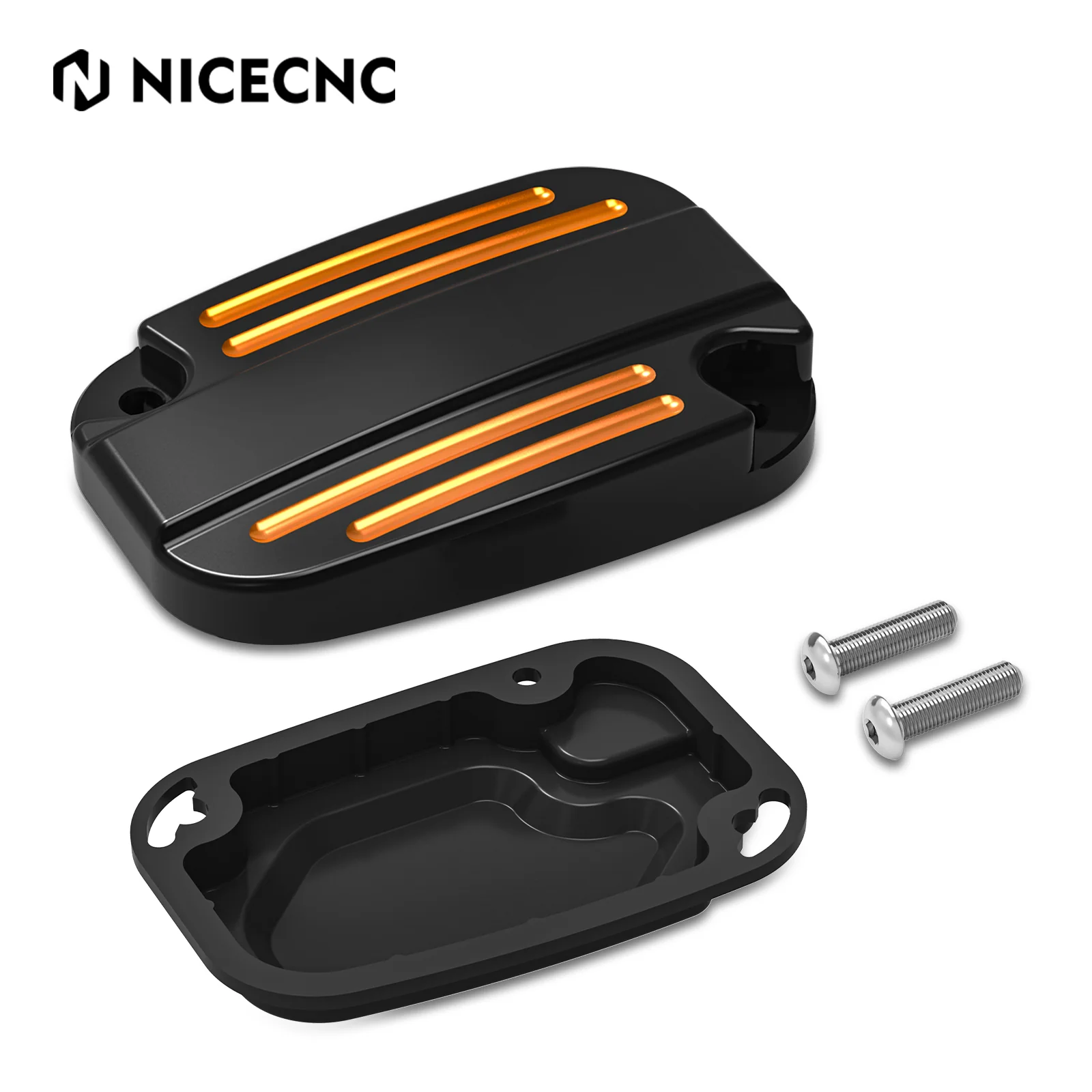 Clutch Brake Master Cylinder Reservoir Cover For Harley Road King Electra Street Glide - Image 22