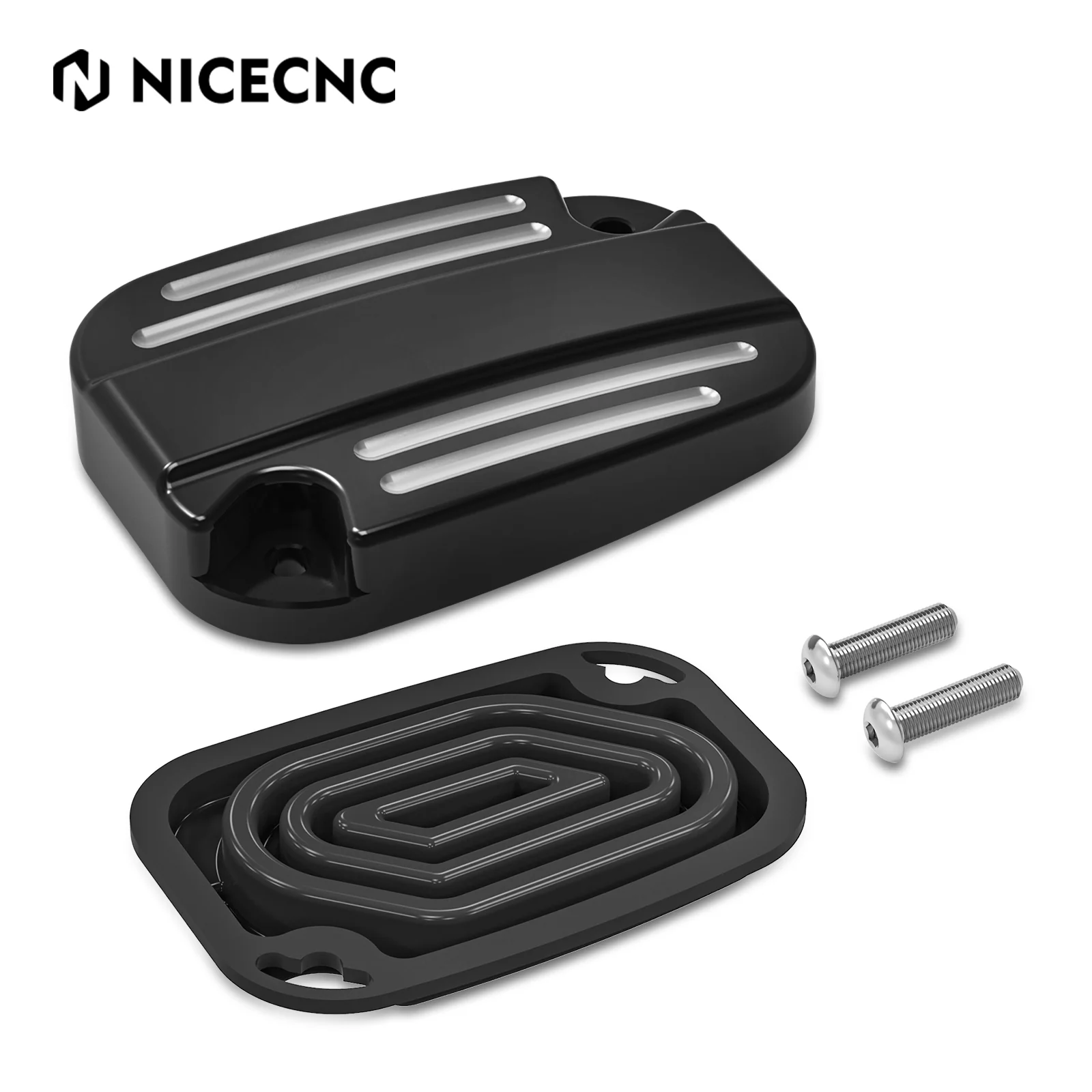 Clutch Brake Master Cylinder Reservoir Cover For Harley Road King Electra Street Glide - Image 35