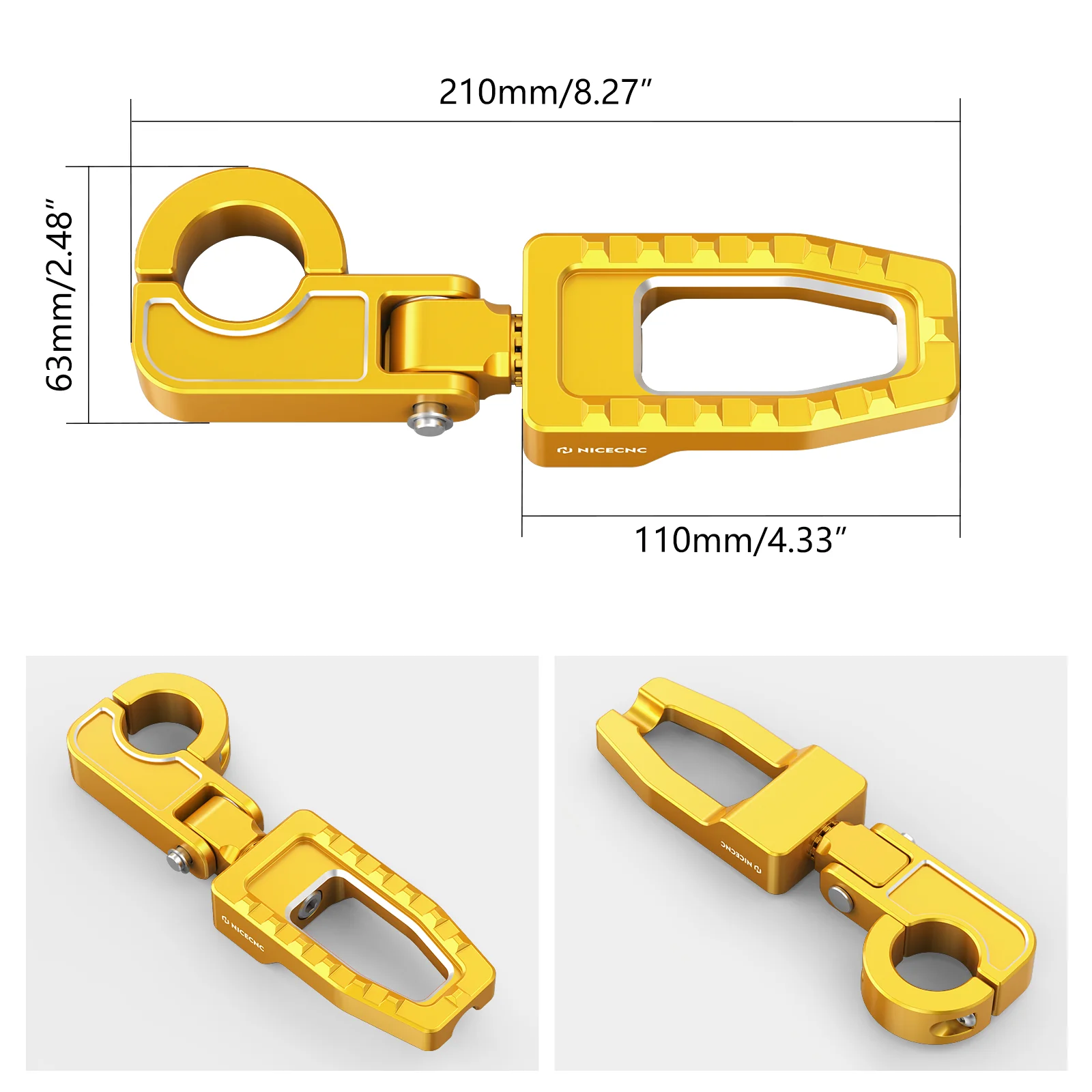 Highway Engine Guard Foot Pegs For Harley Road King Electra Street Glide Ultra Limited - Image 12