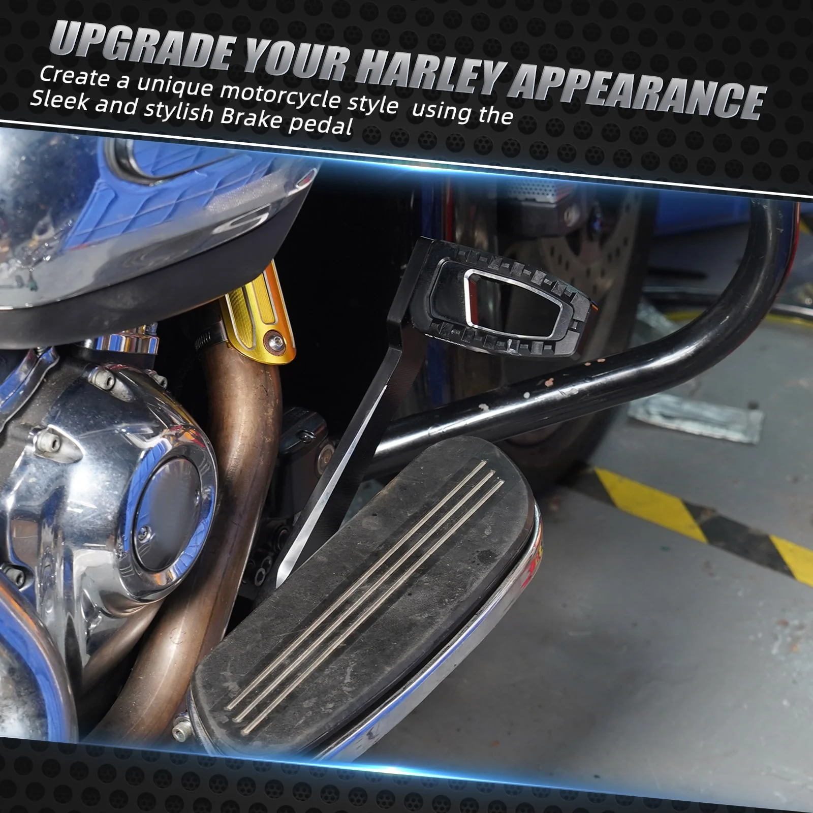 Rear Brake Lever Pedal Kit For Harley Road King Electra Street Glide Ultra Limited Freewheeler - Image 24